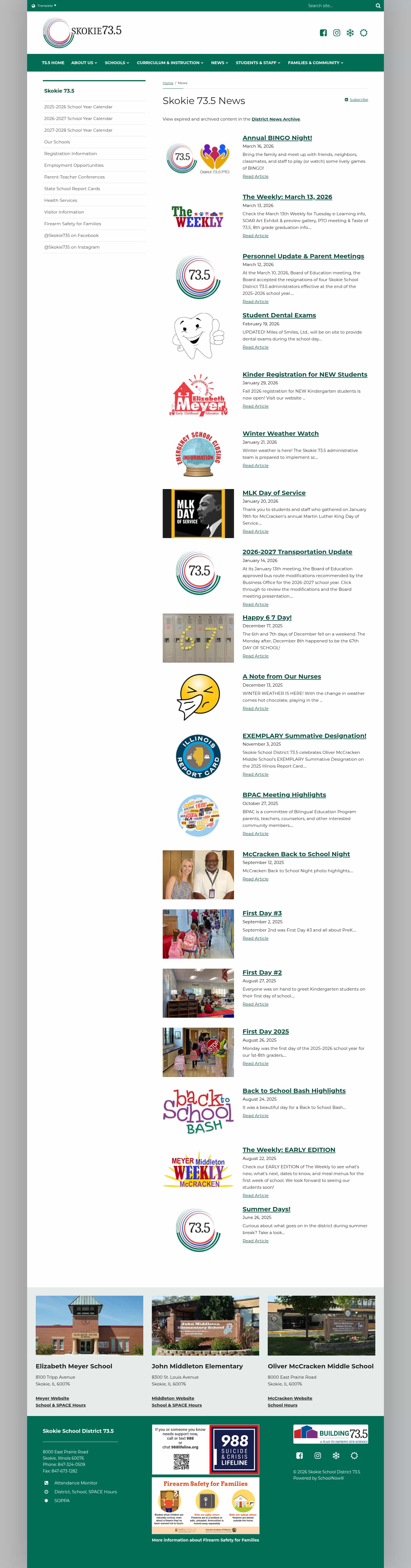 Latest website image capture