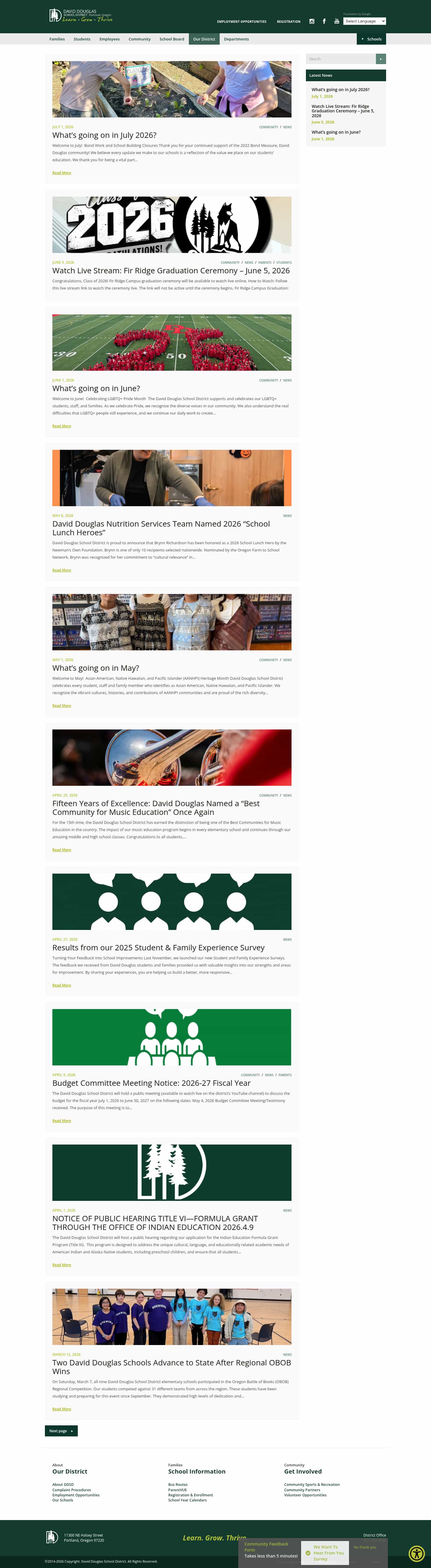 Latest website image capture