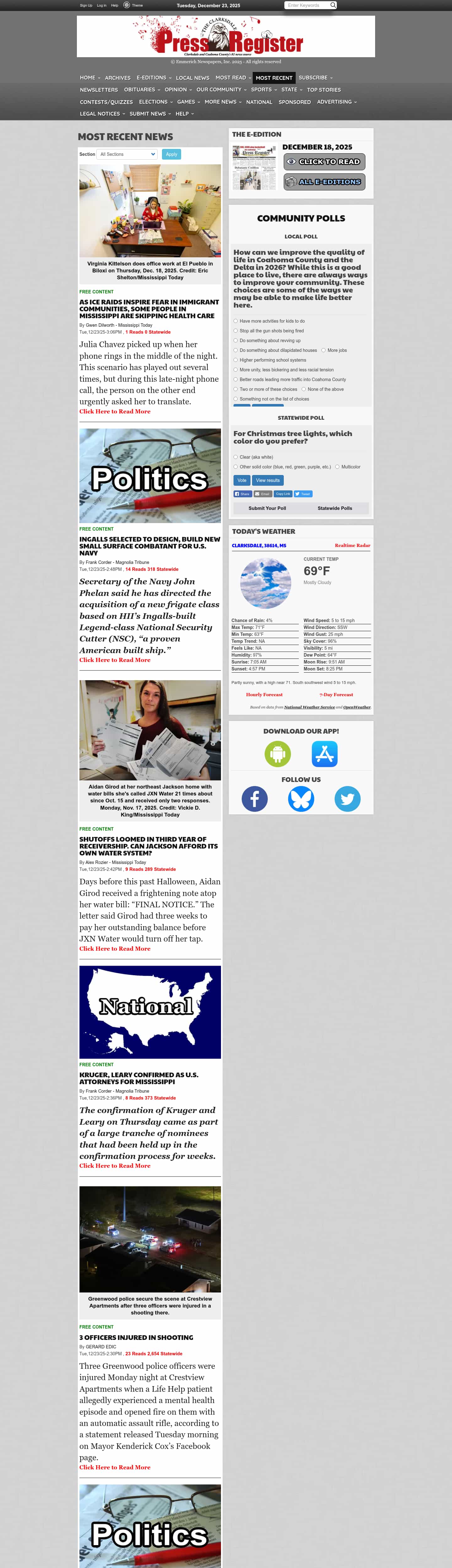 Latest website image capture