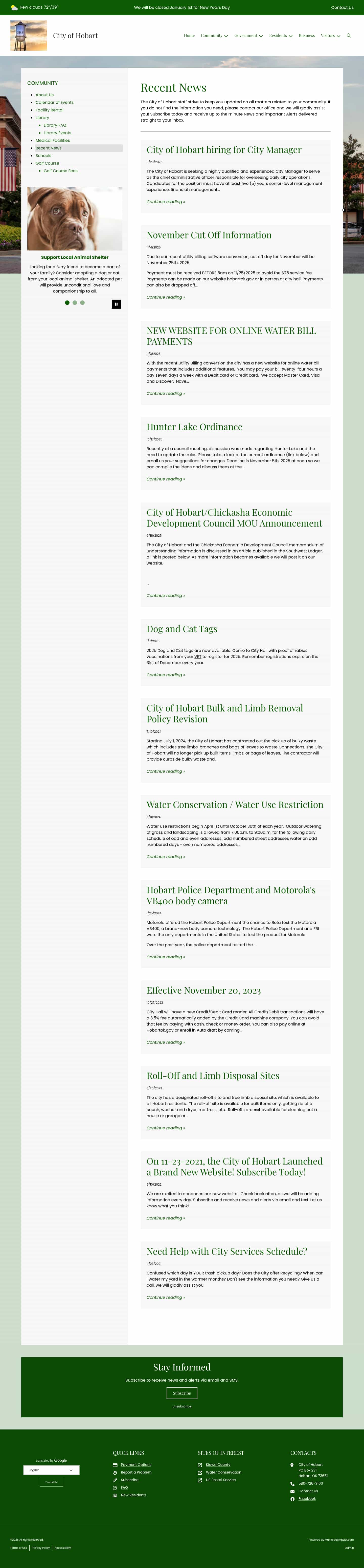 Latest website image capture