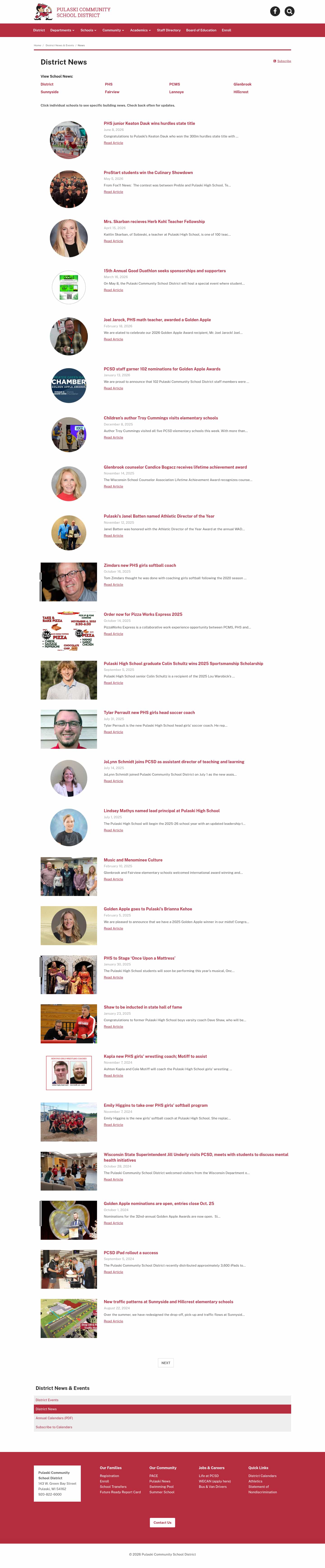 Latest website image capture