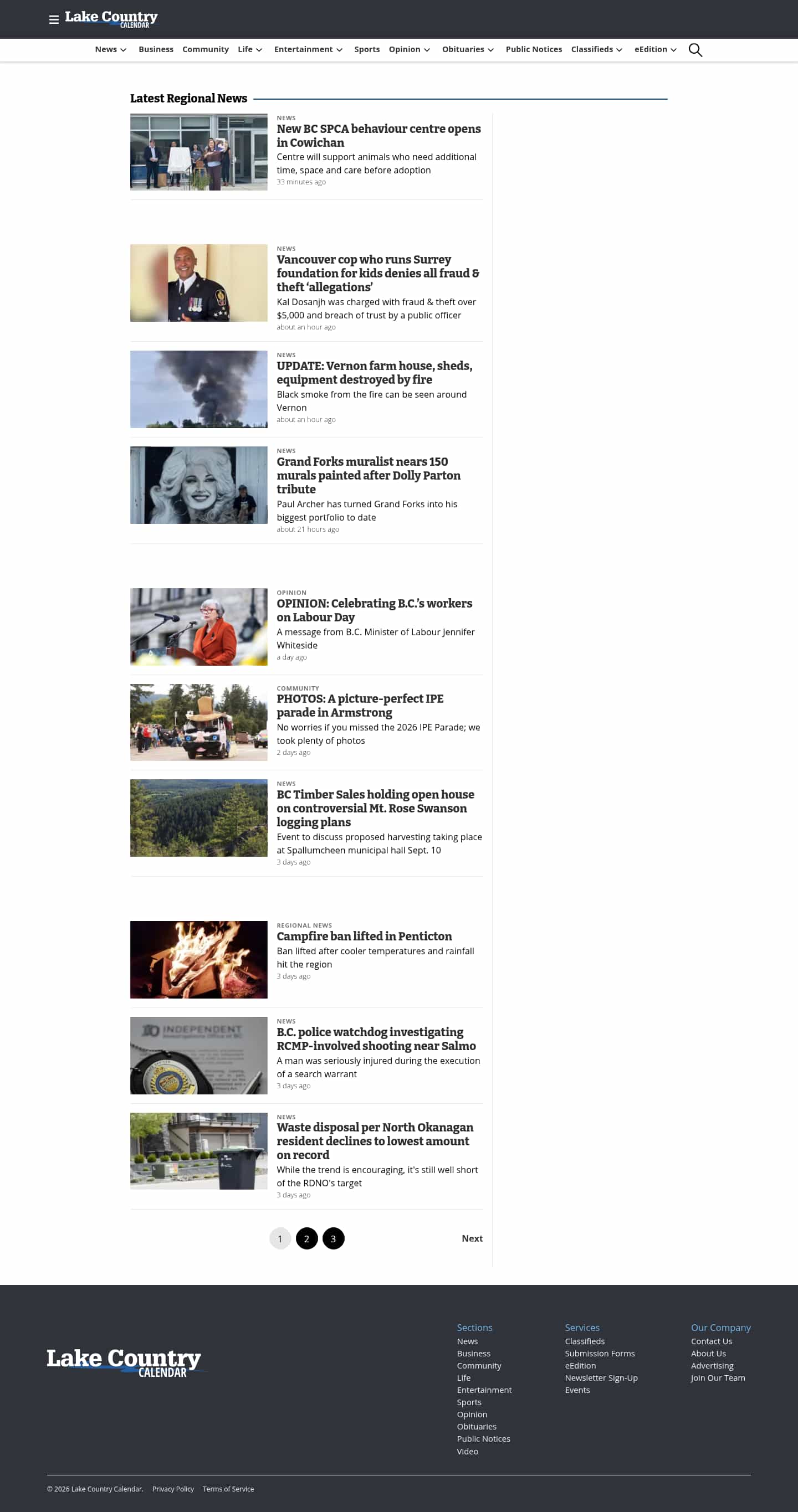 Latest website image capture