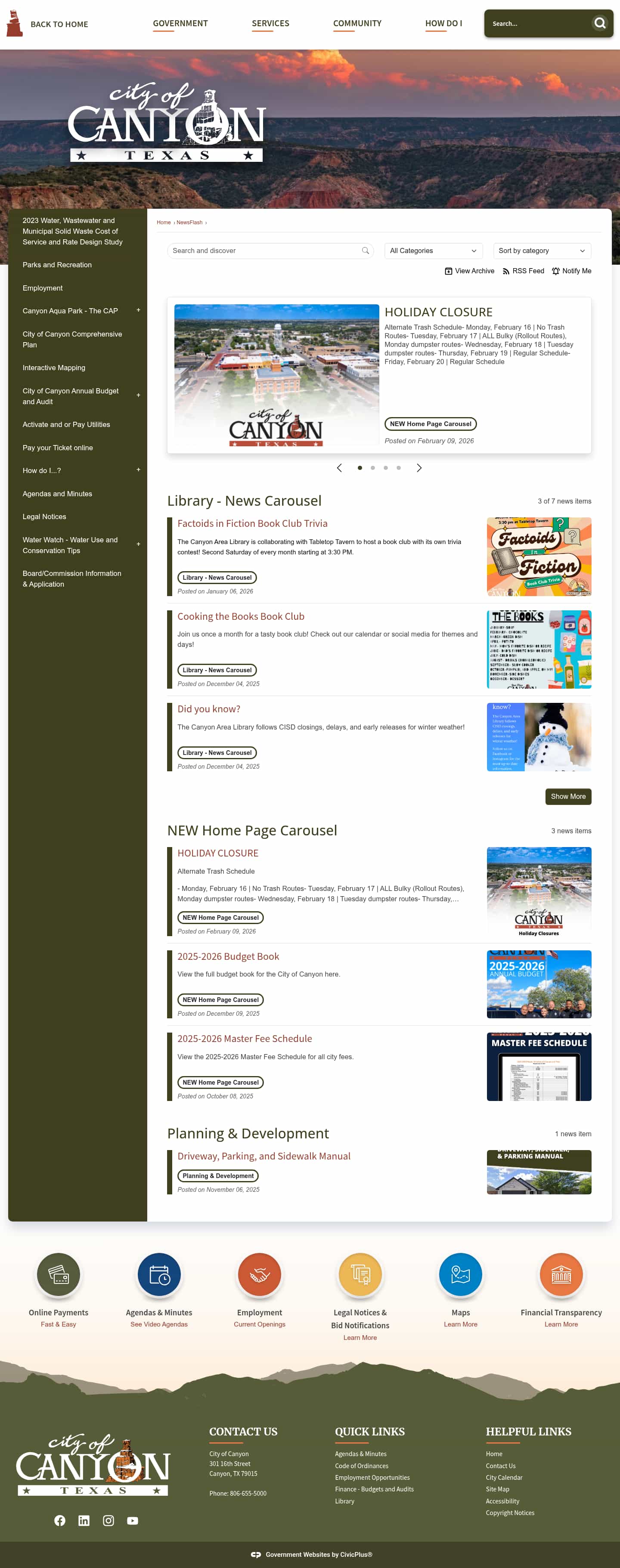 Latest website image capture