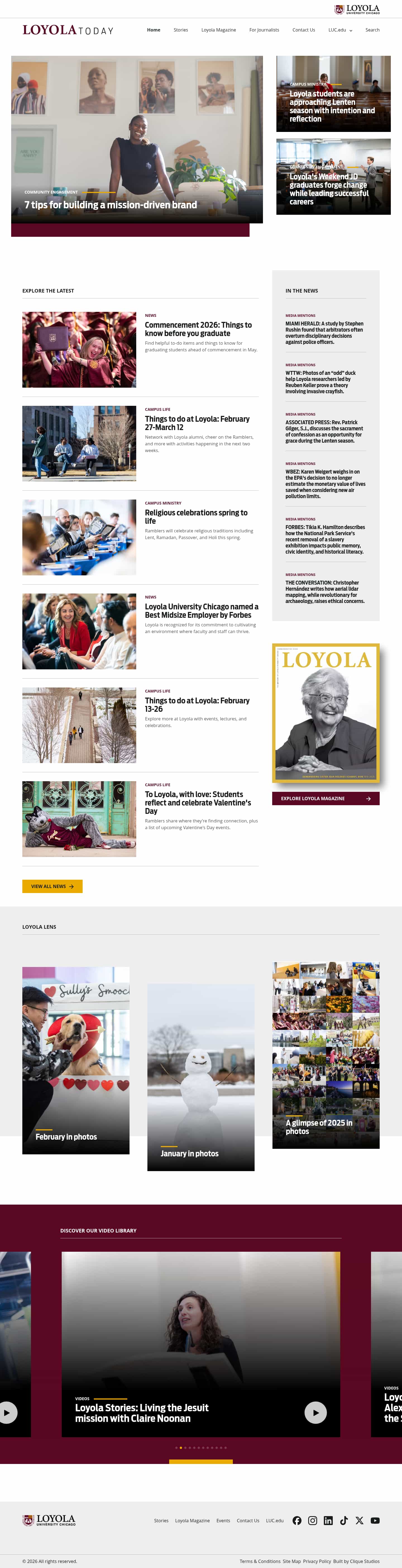 Latest website image capture