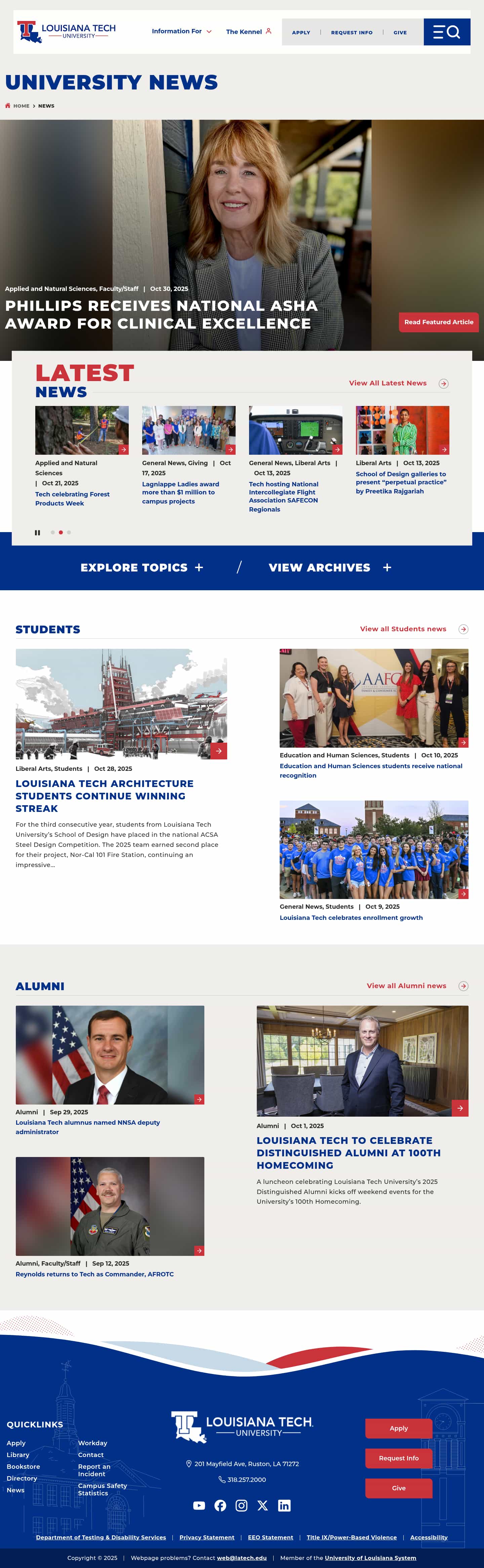 Latest website image capture