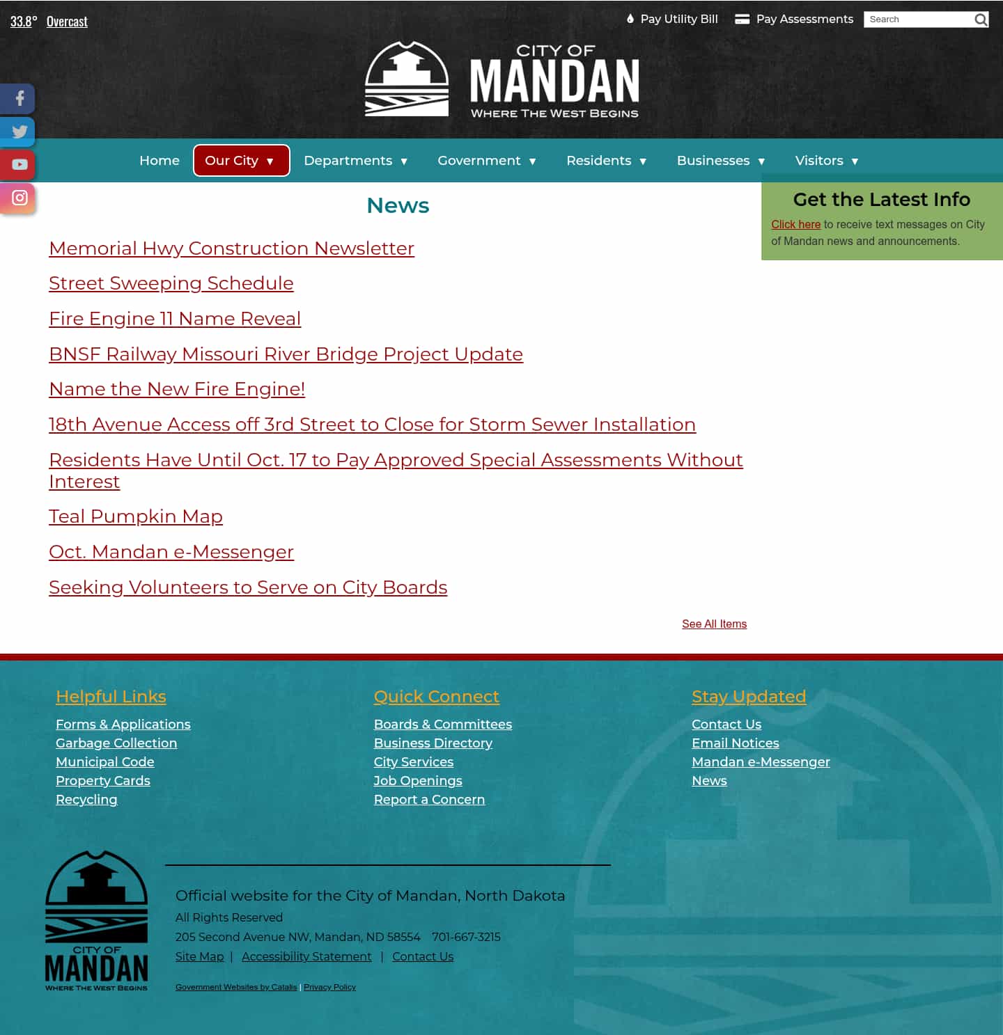 Latest website image capture
