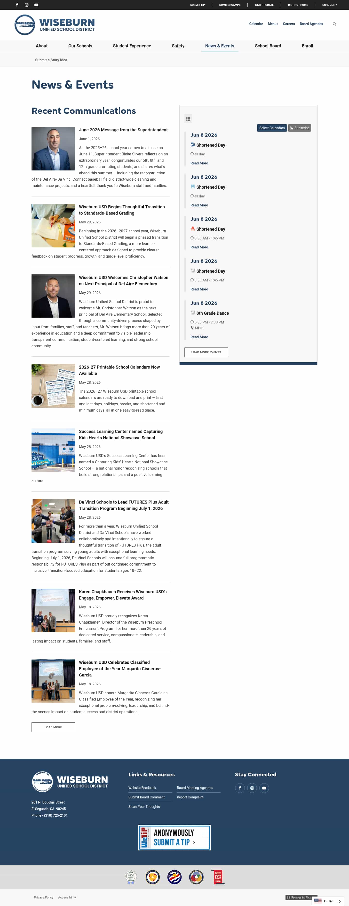 Latest website image capture