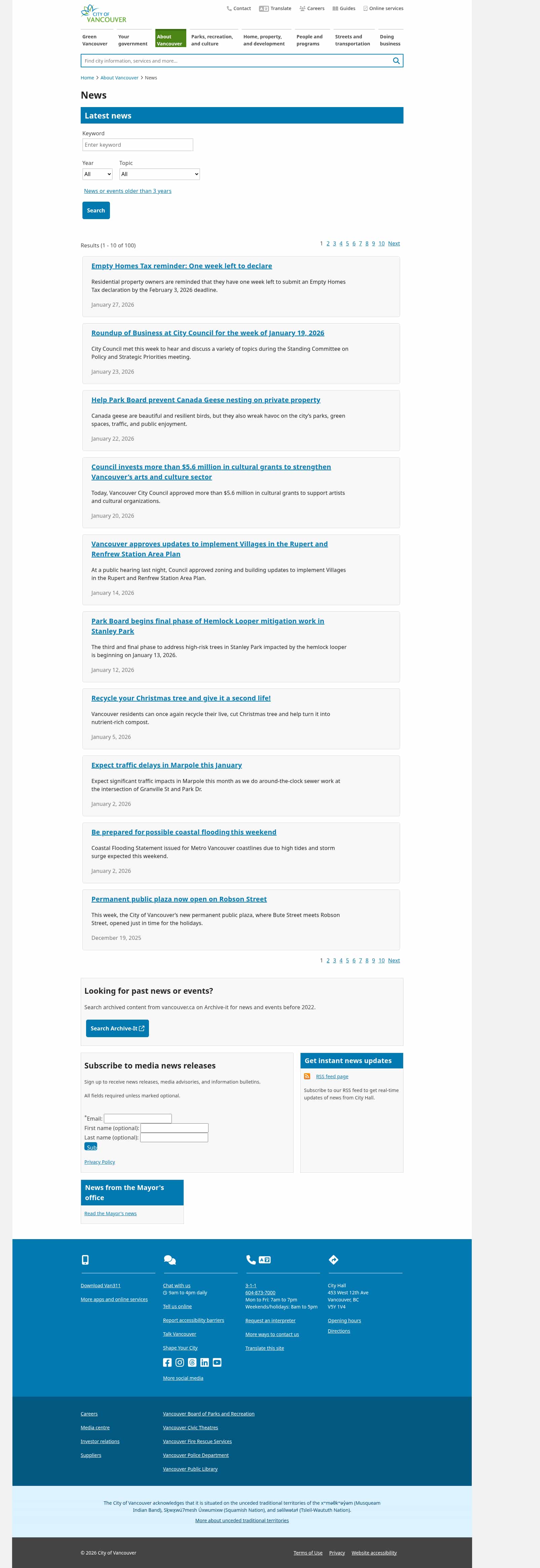 Latest website image capture