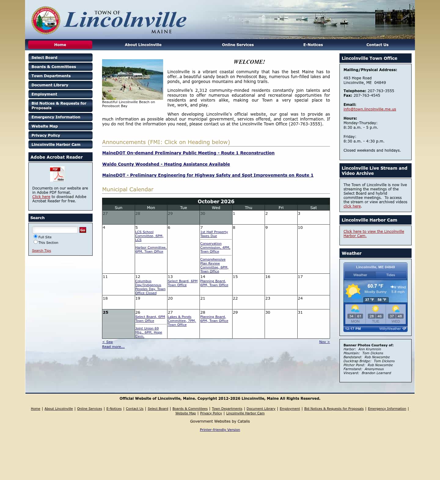 Latest website image capture