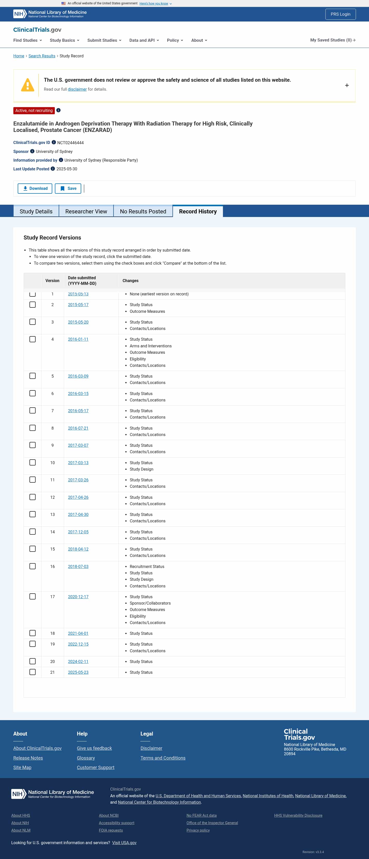 Latest website image capture