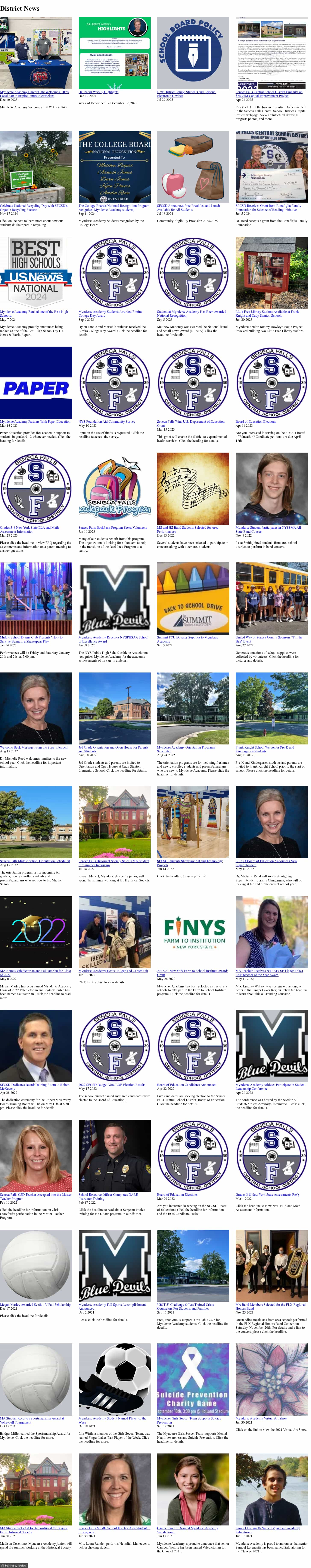 Latest website image capture