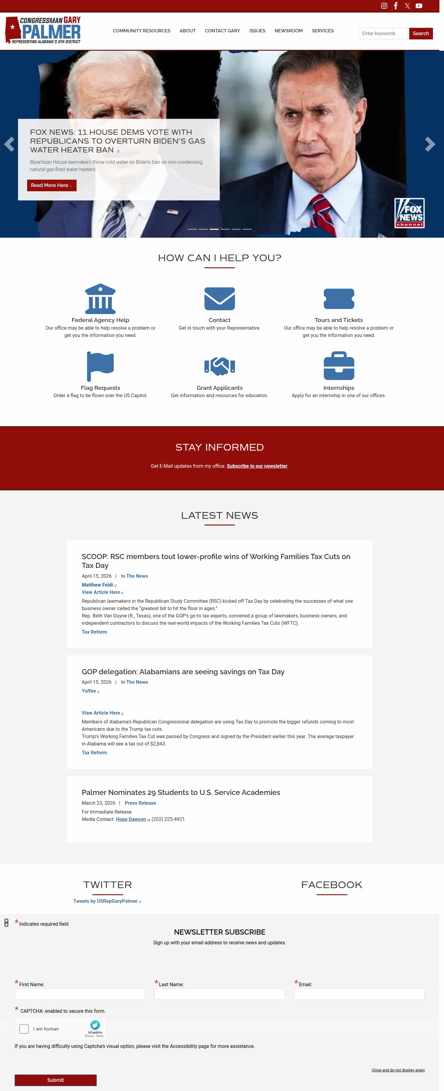 Latest website image capture