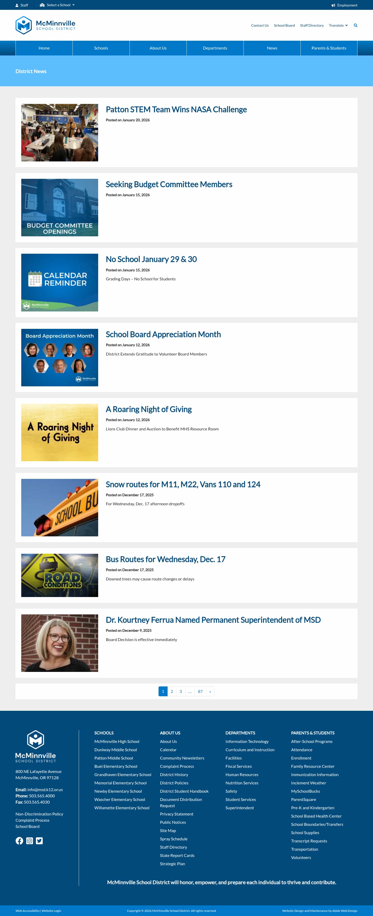 Latest website image capture