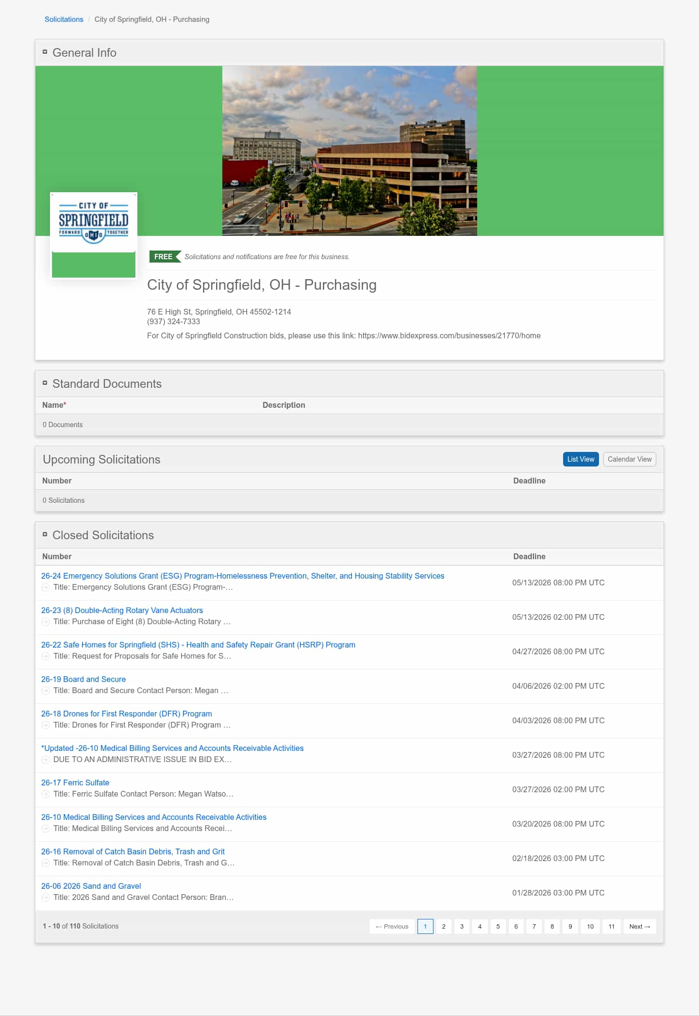 Latest website image capture