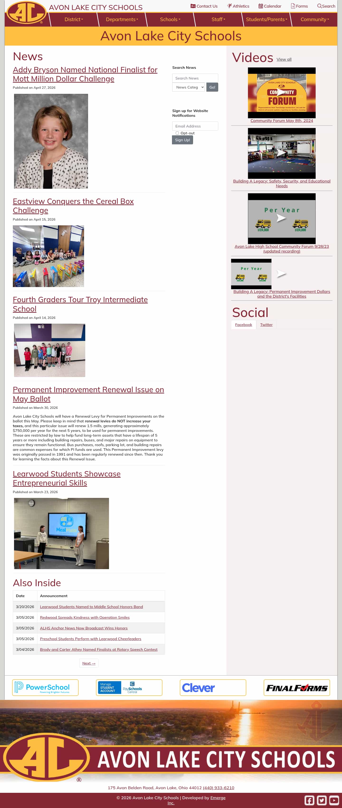 Latest website image capture