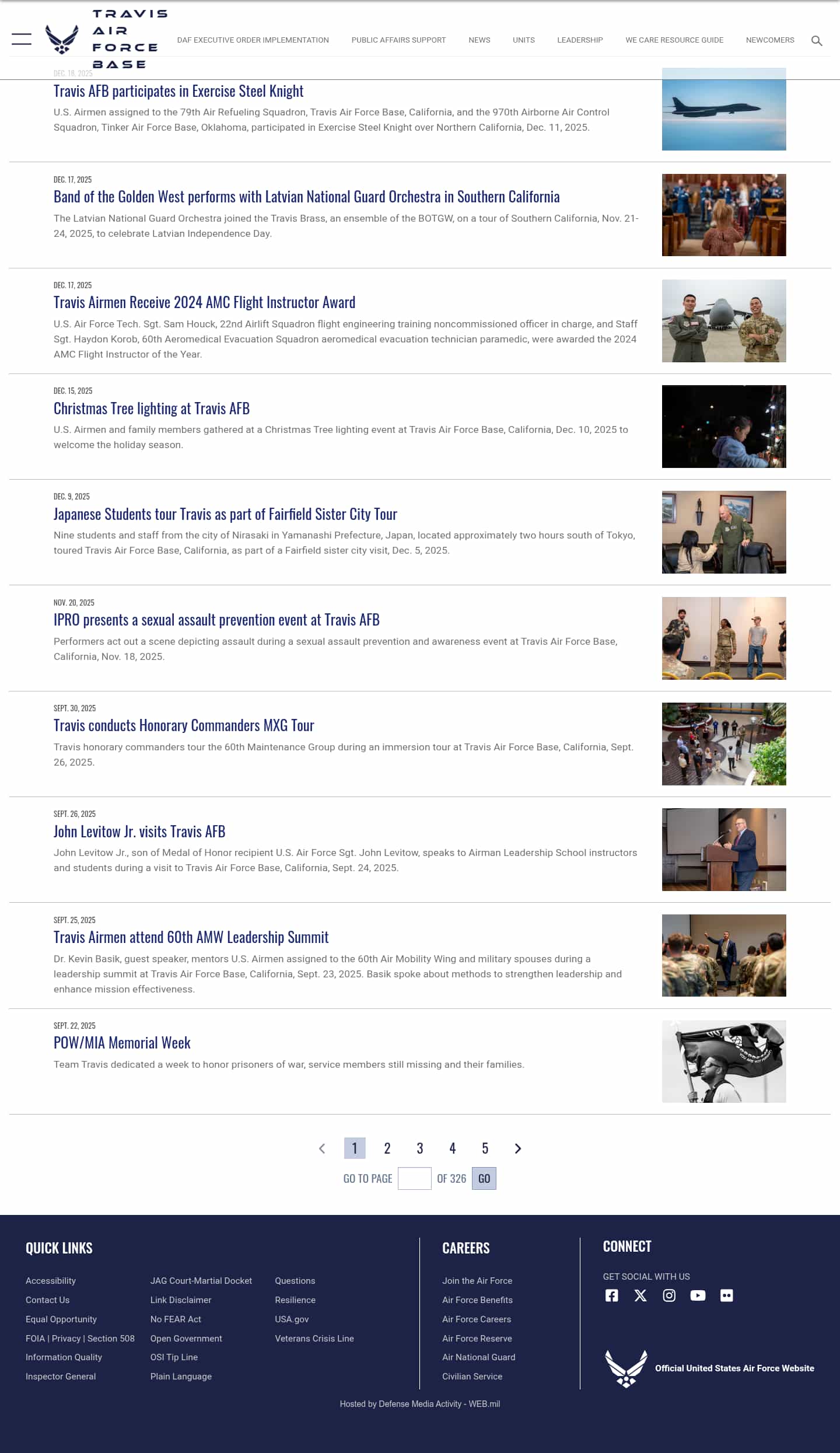 Latest website image capture