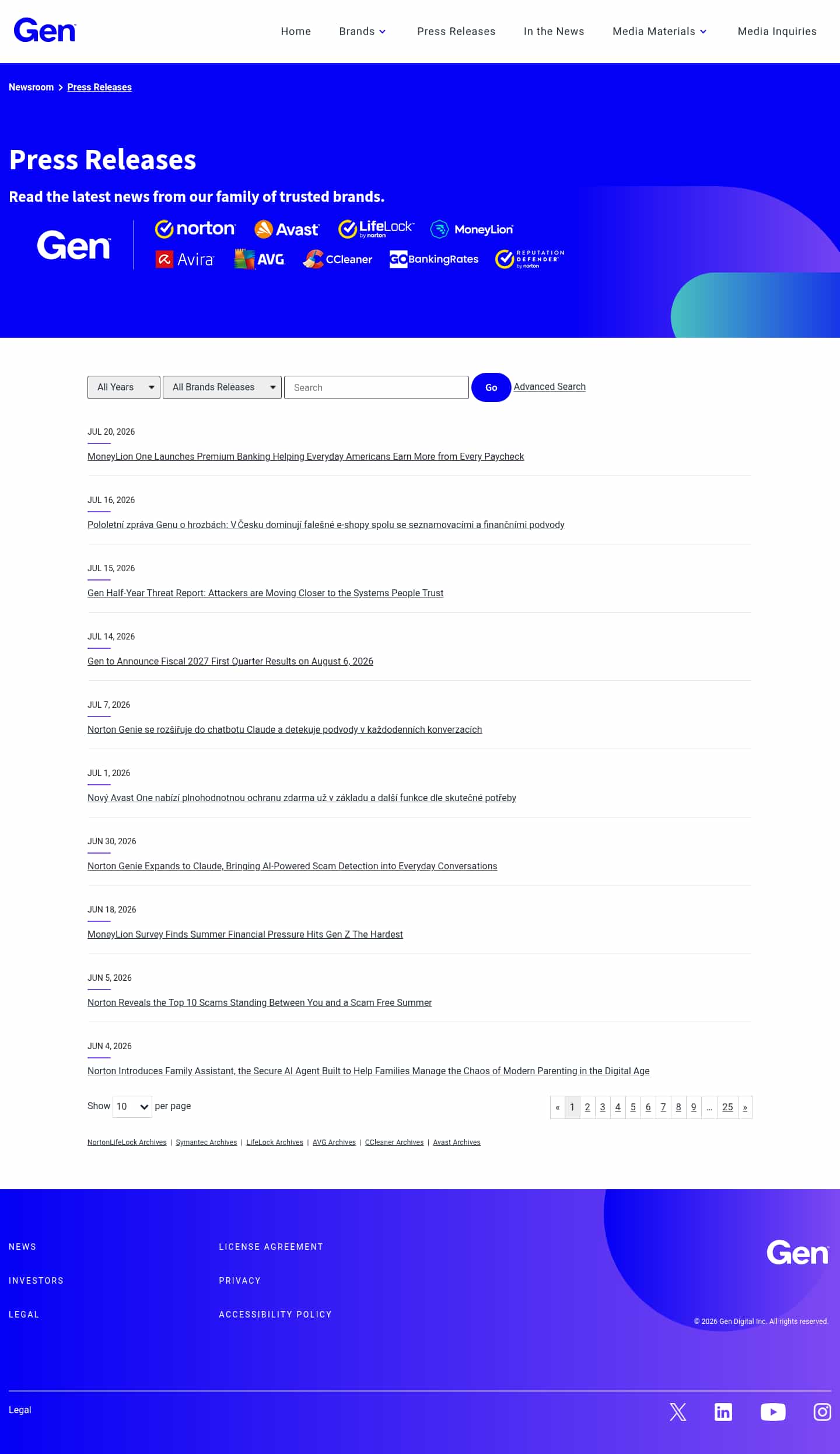 Latest website image capture