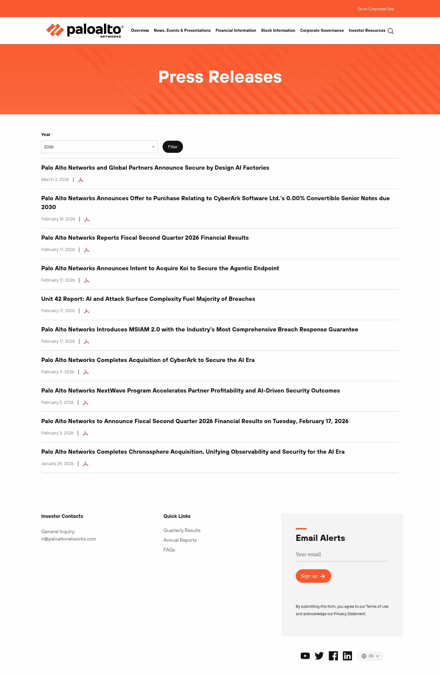 Latest website image capture