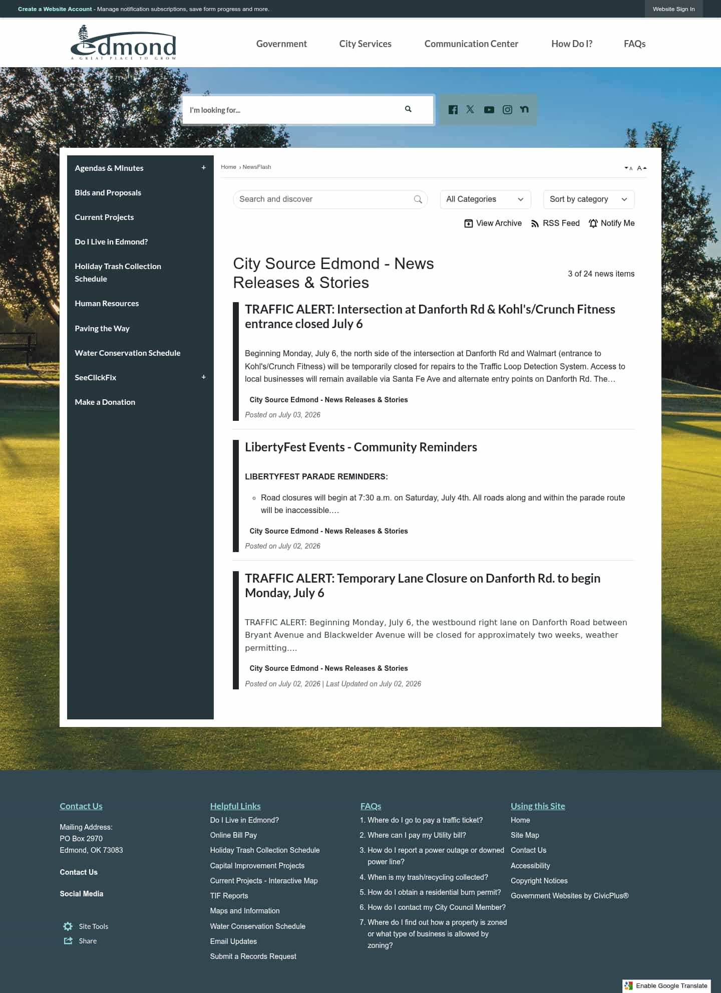 Latest website image capture