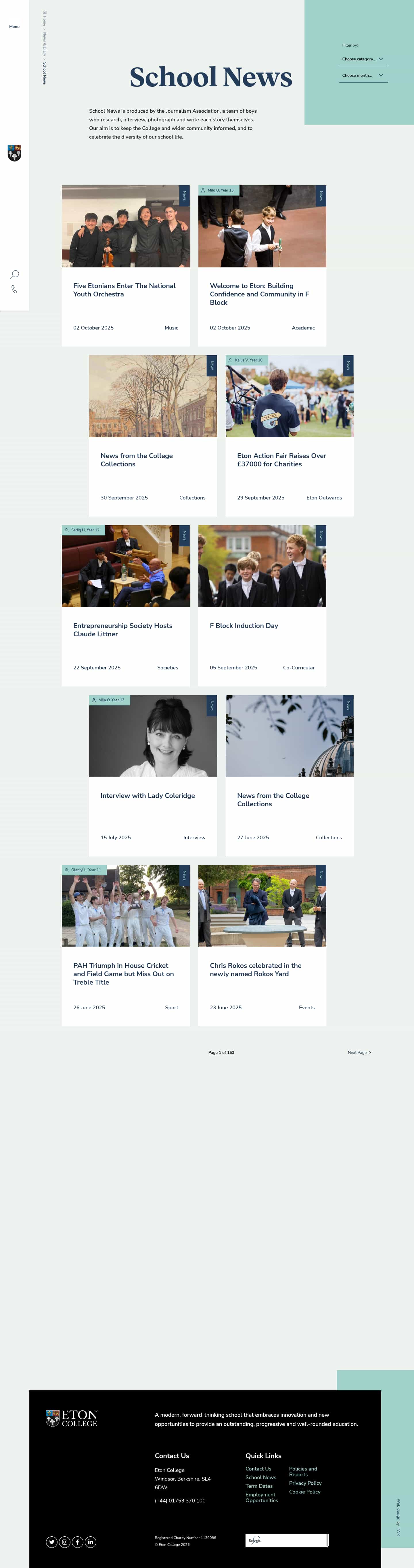 Latest website image capture