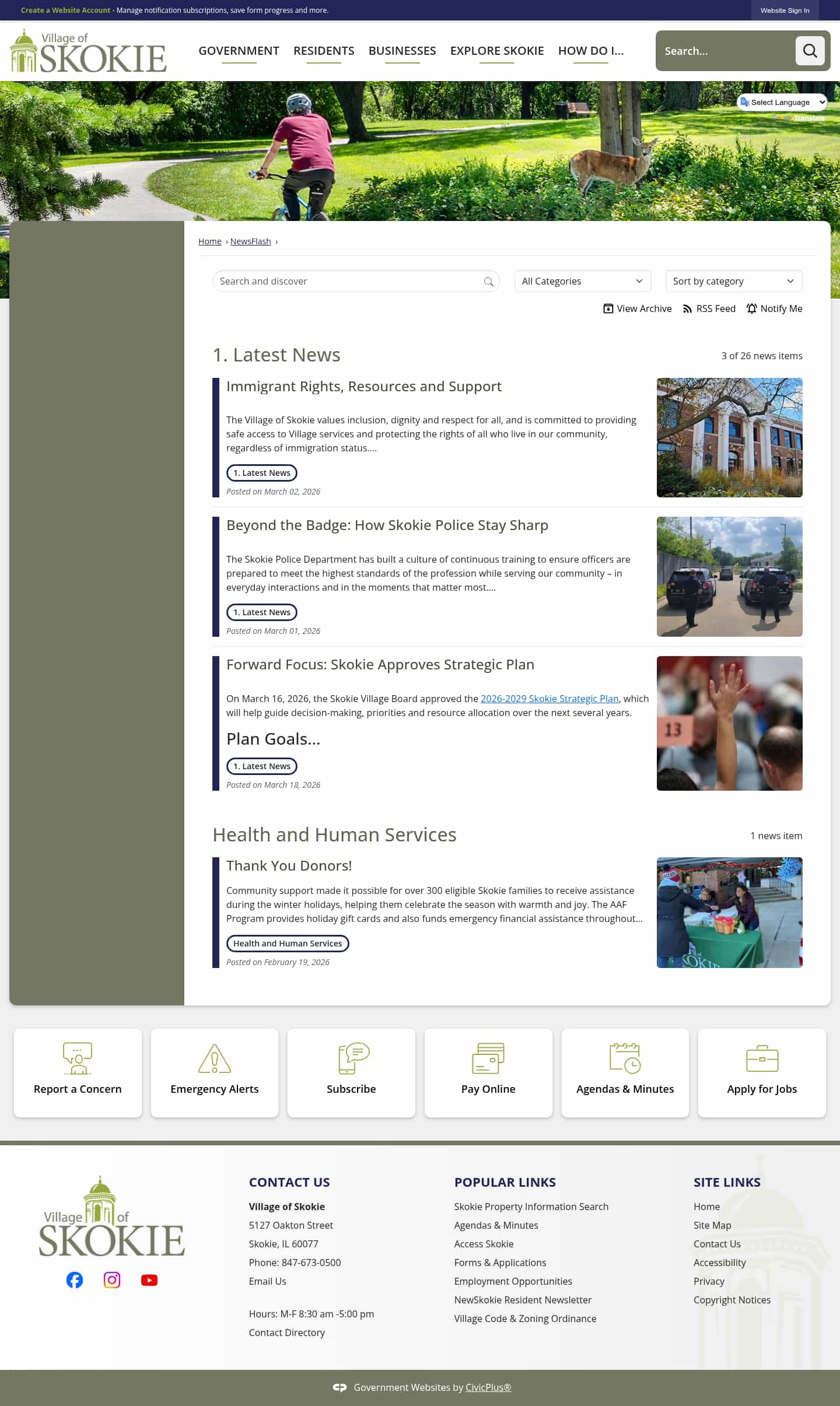 Latest website image capture