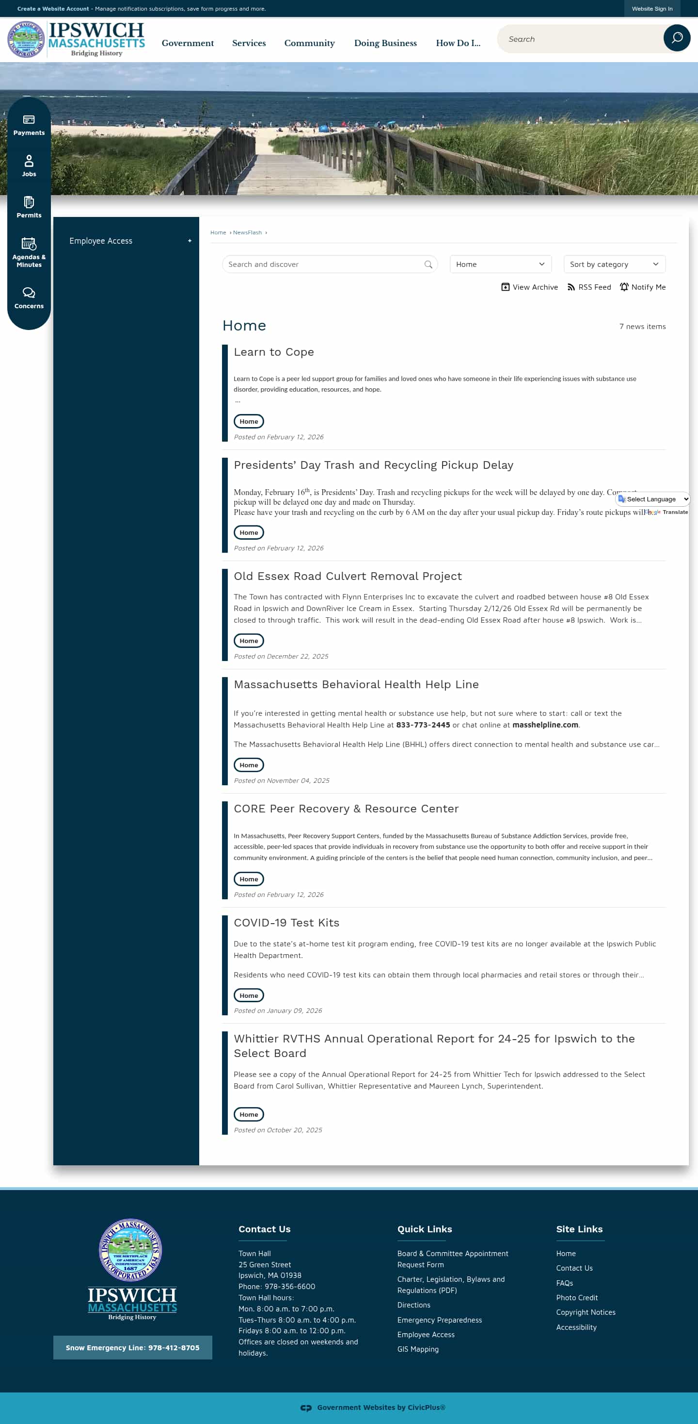 Latest website image capture