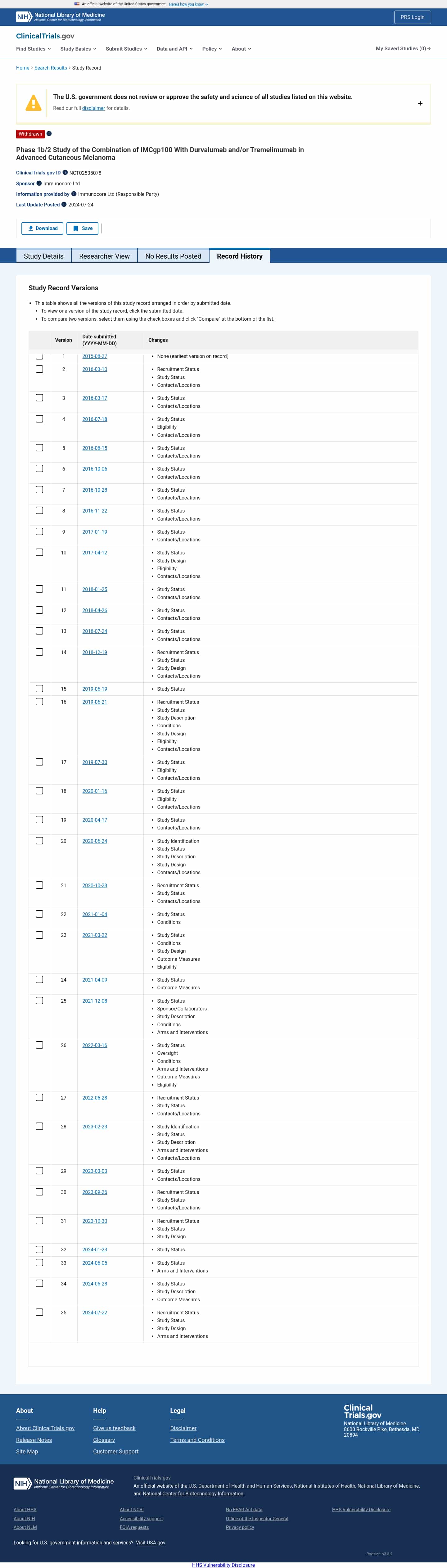 Latest website image capture