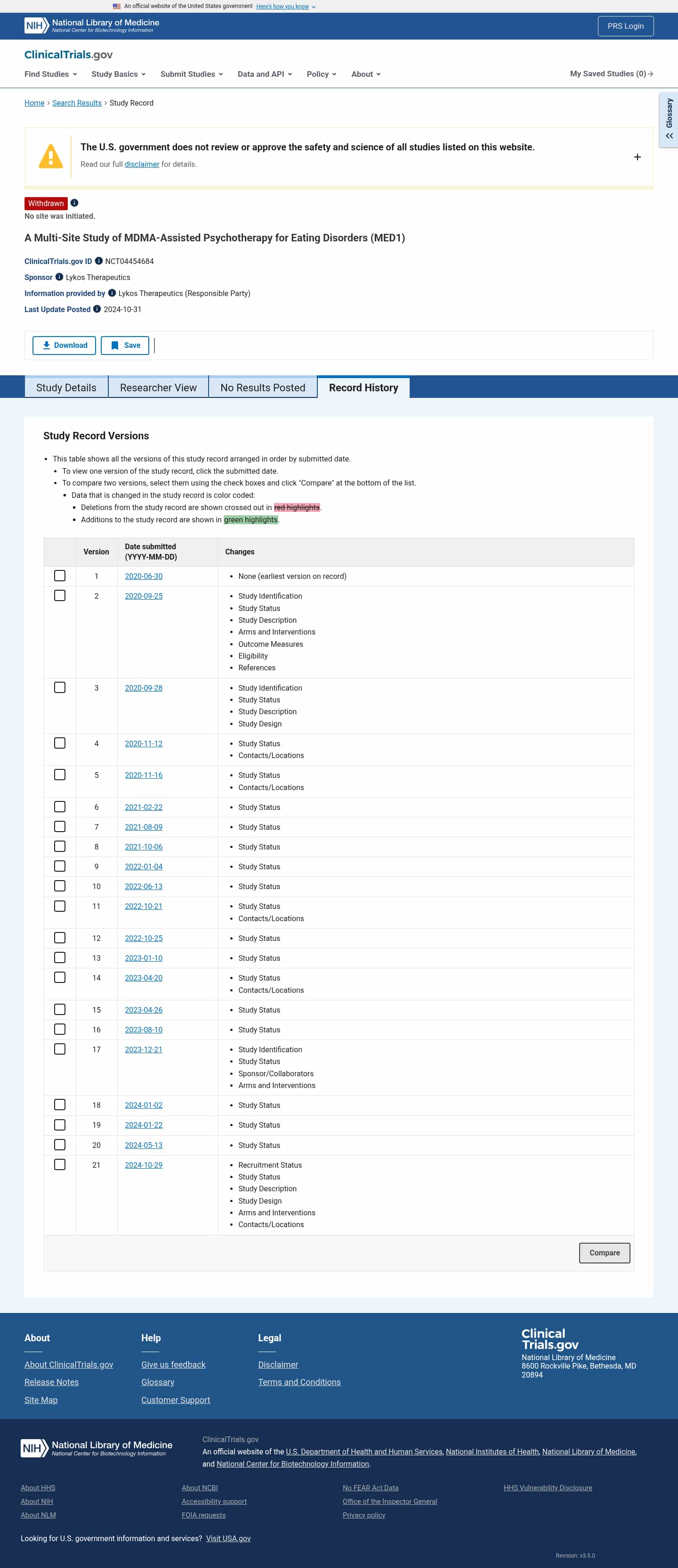 Latest website image capture
