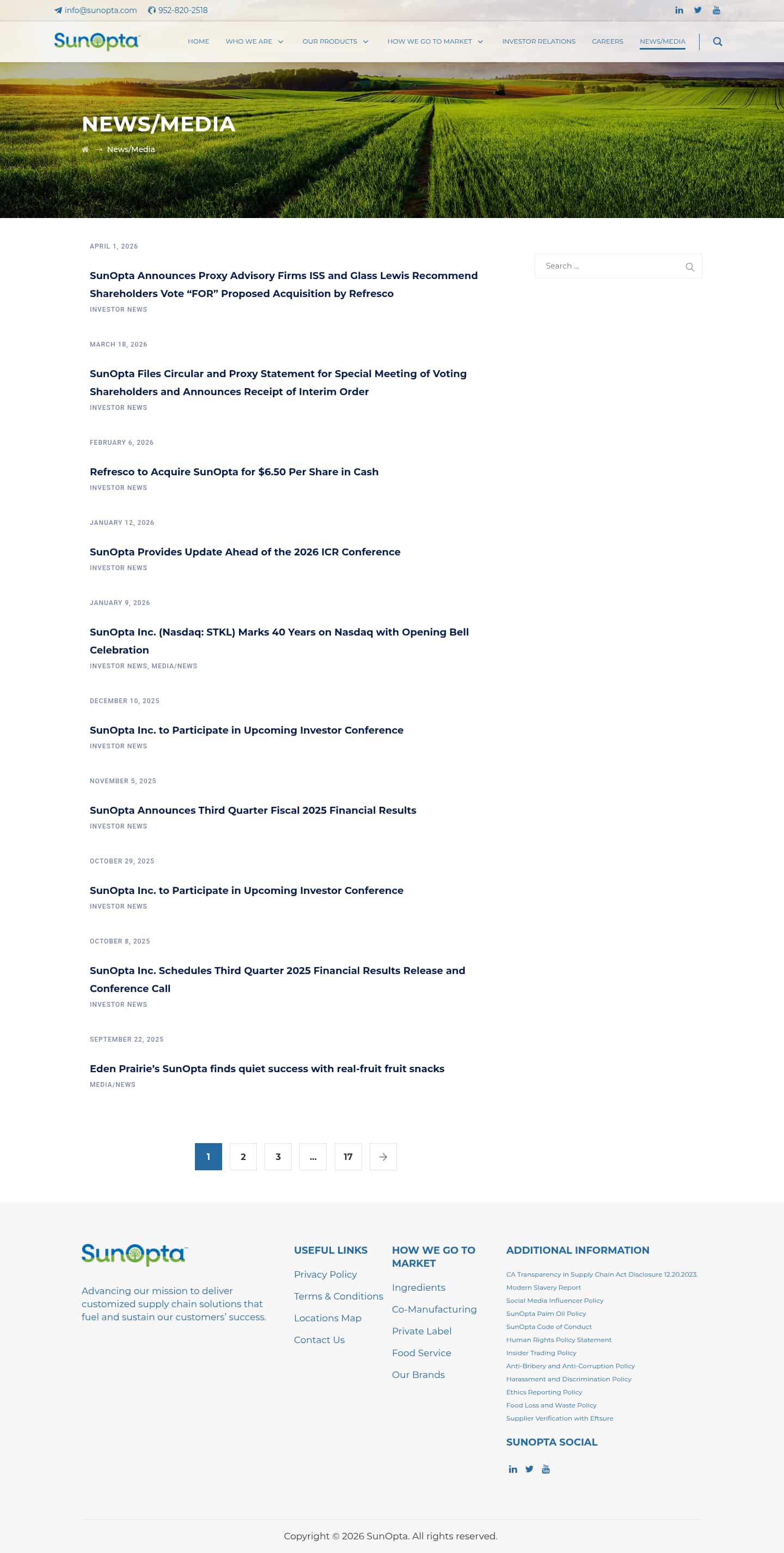 Latest website image capture