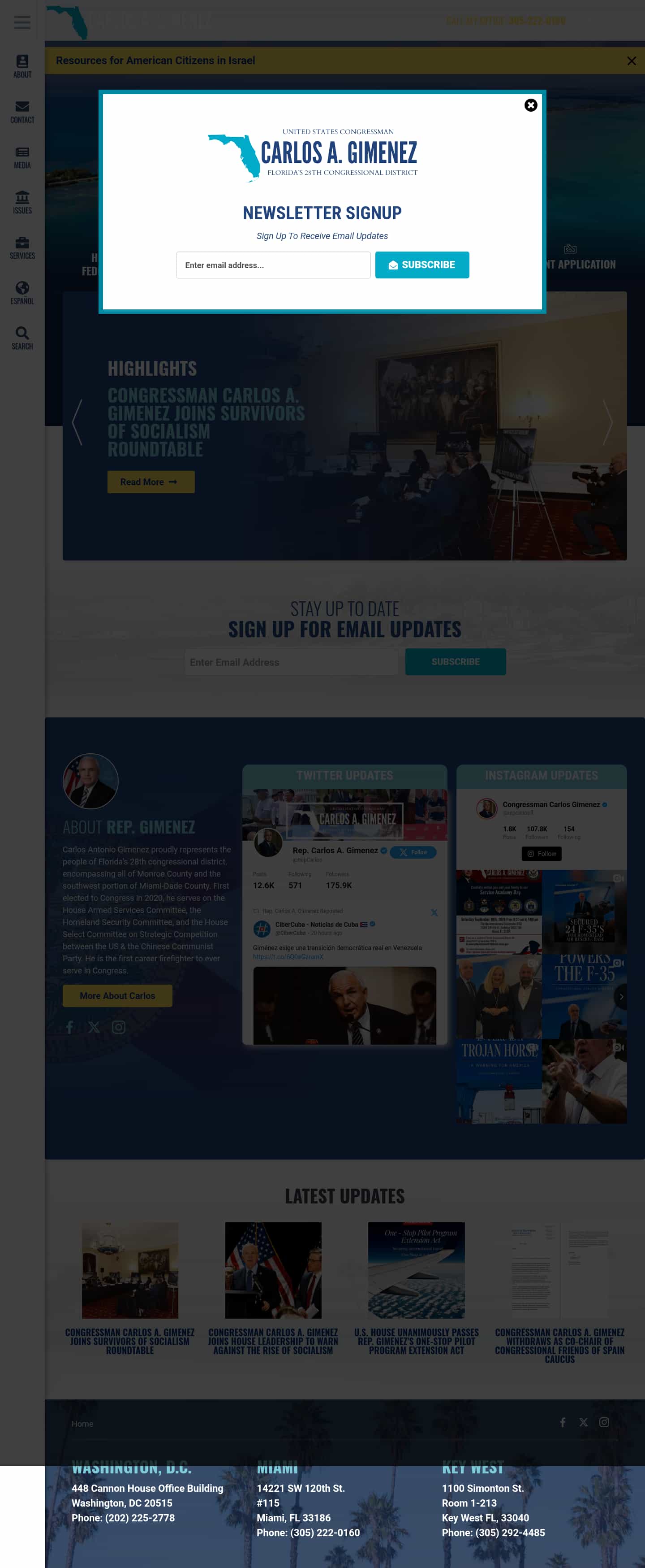 Latest website image capture