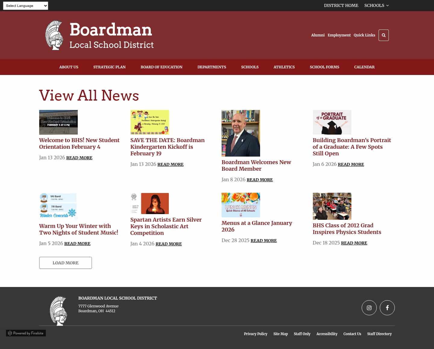 Latest website image capture