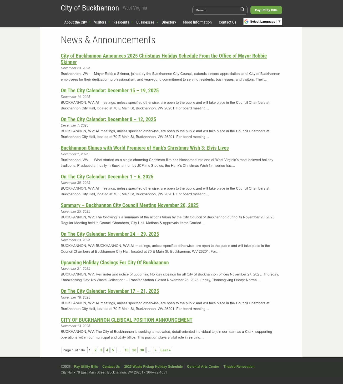 Latest website image capture