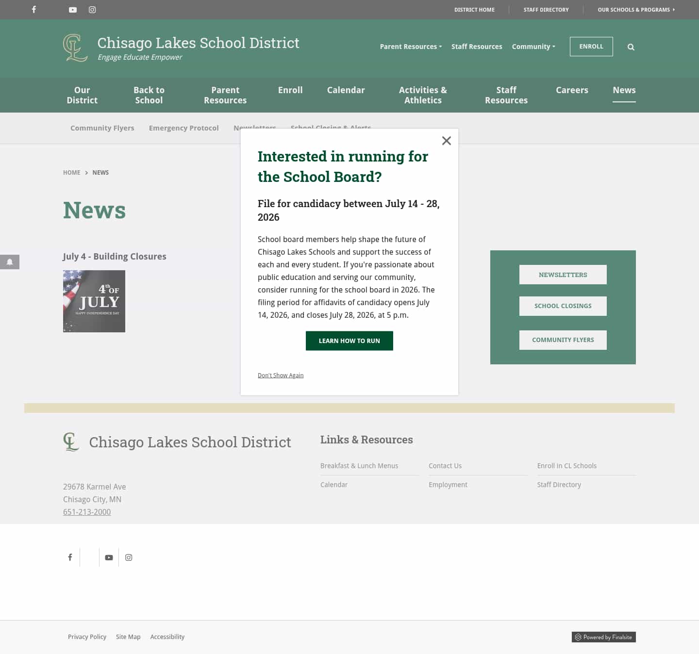 Latest website image capture