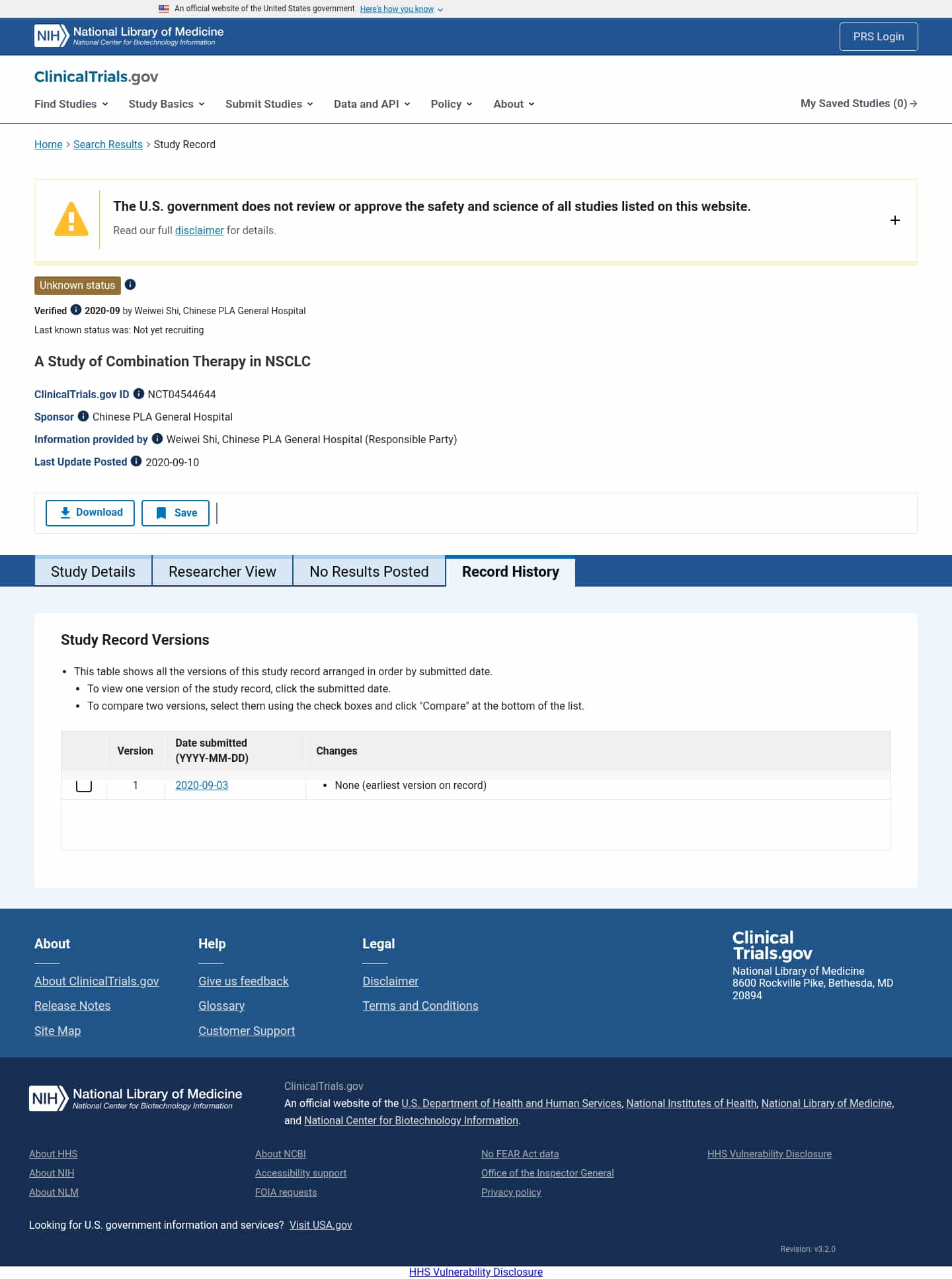 Latest website image capture