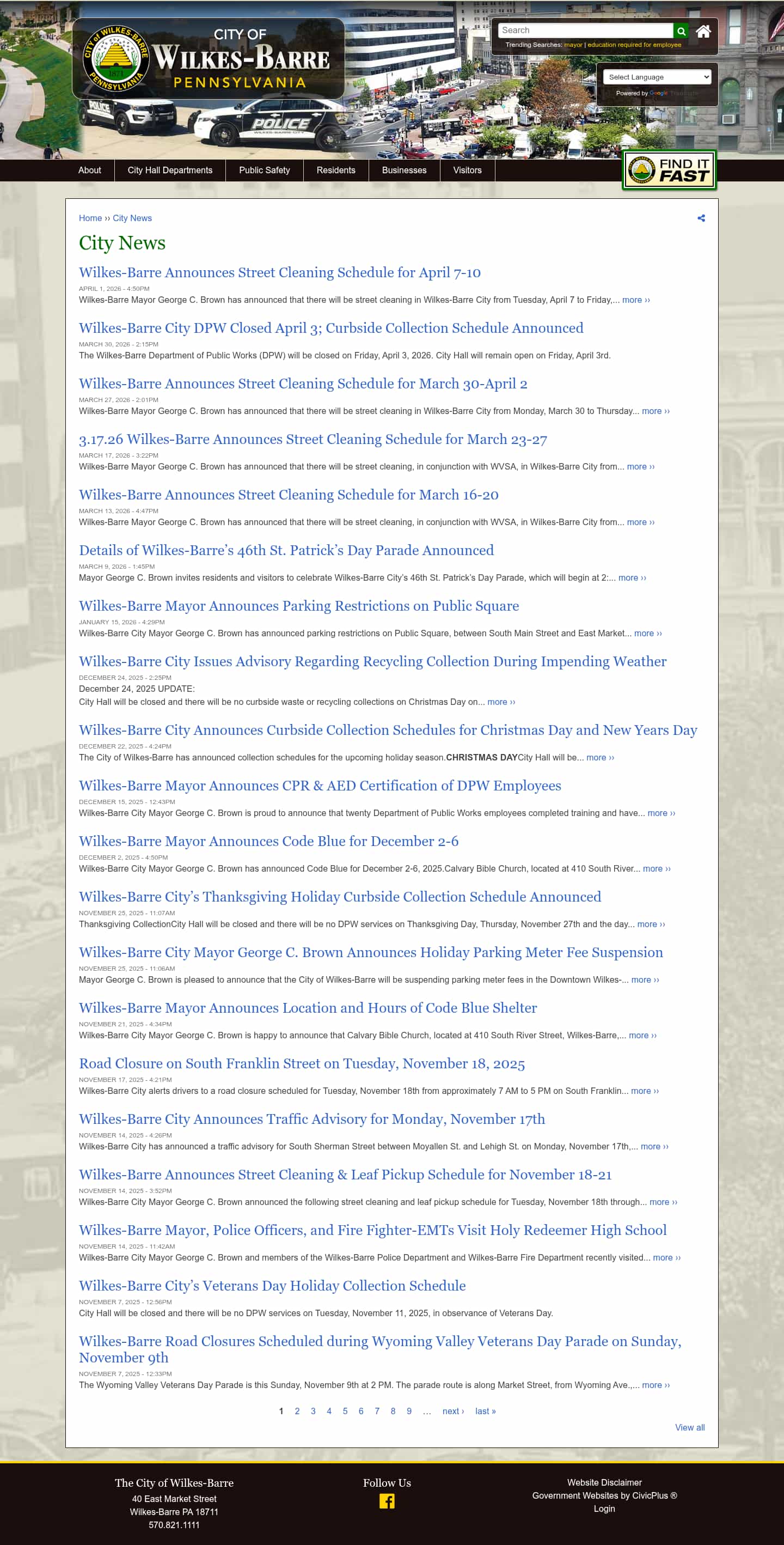 Latest website image capture