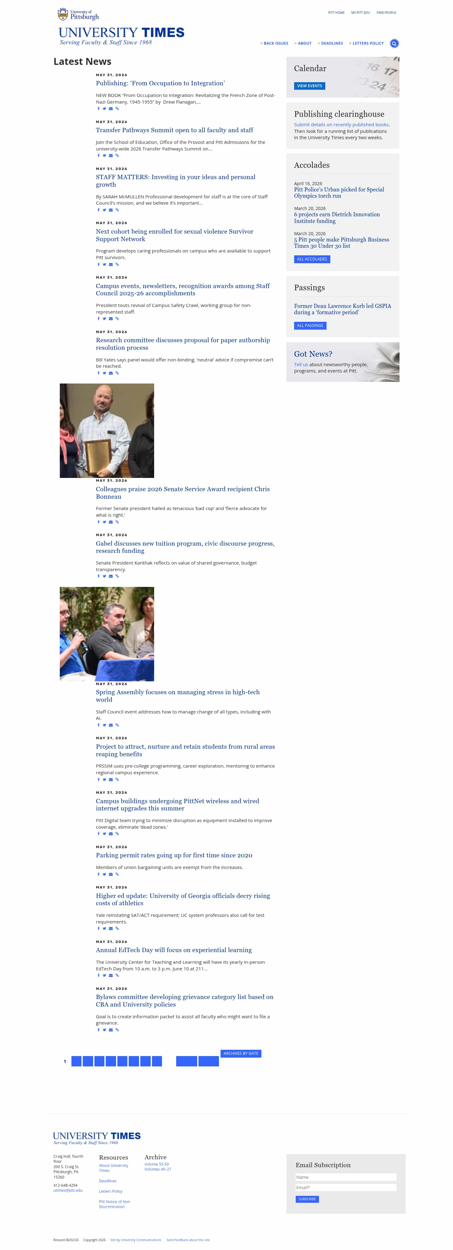Latest website image capture
