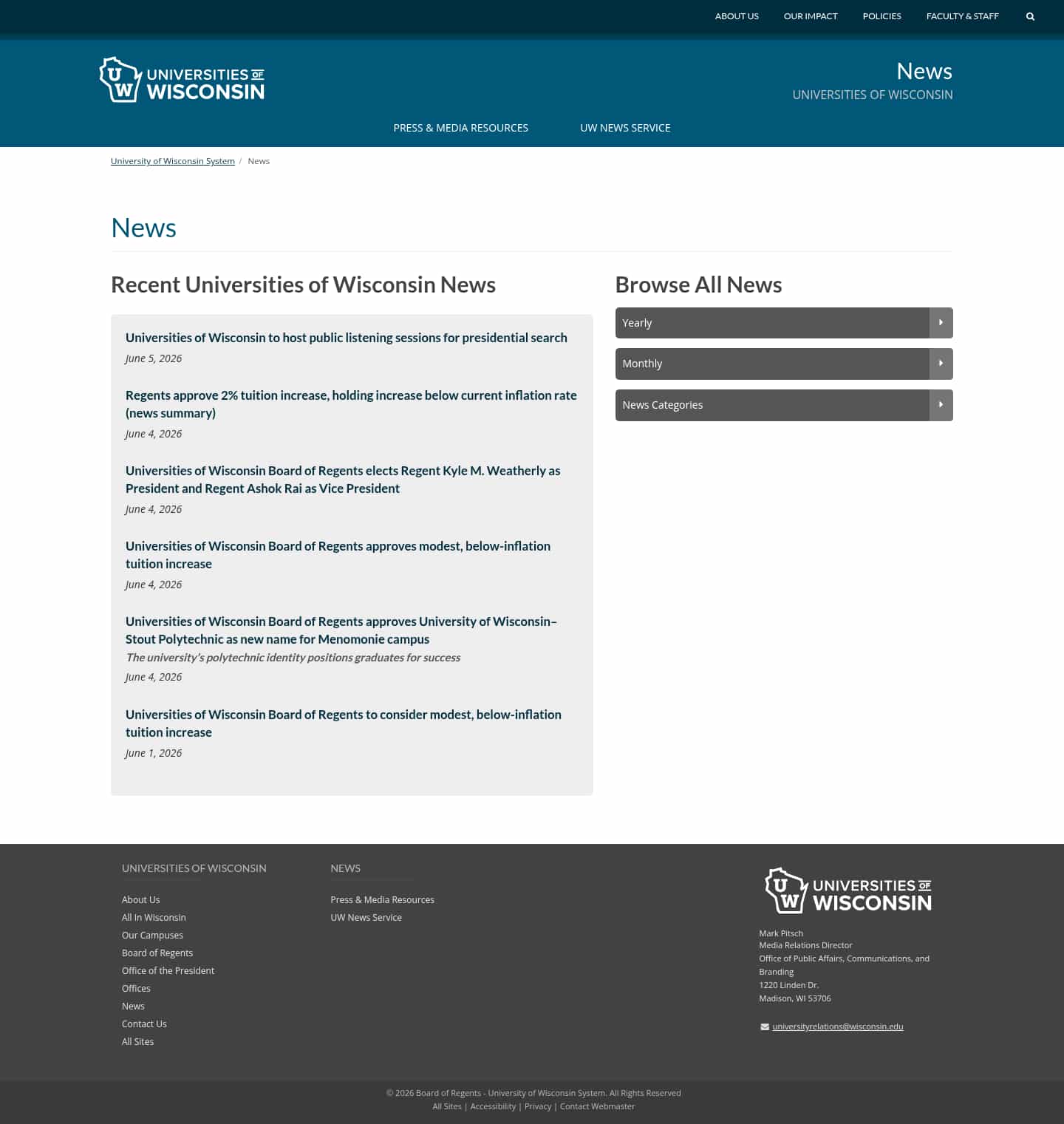 Latest website image capture