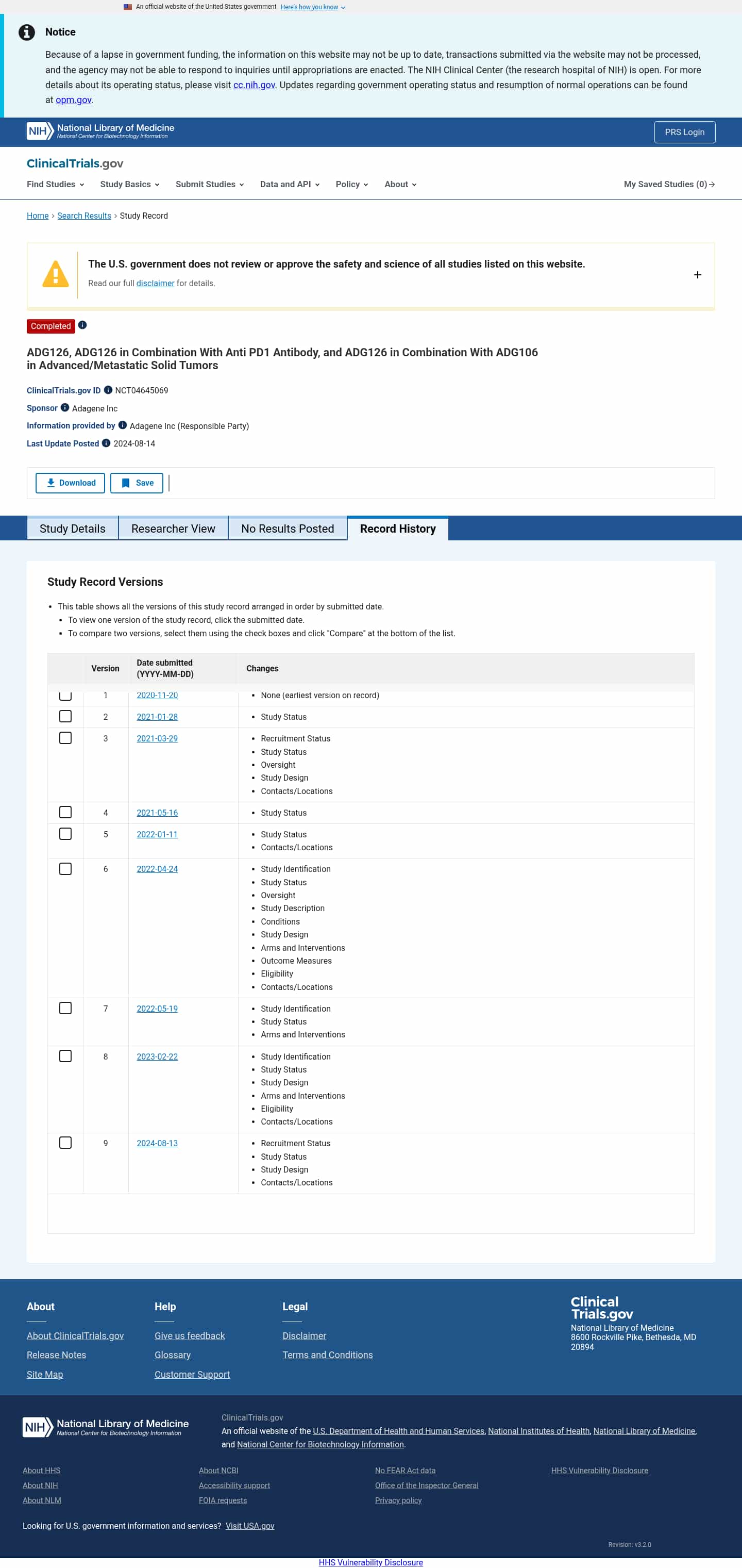 Latest website image capture