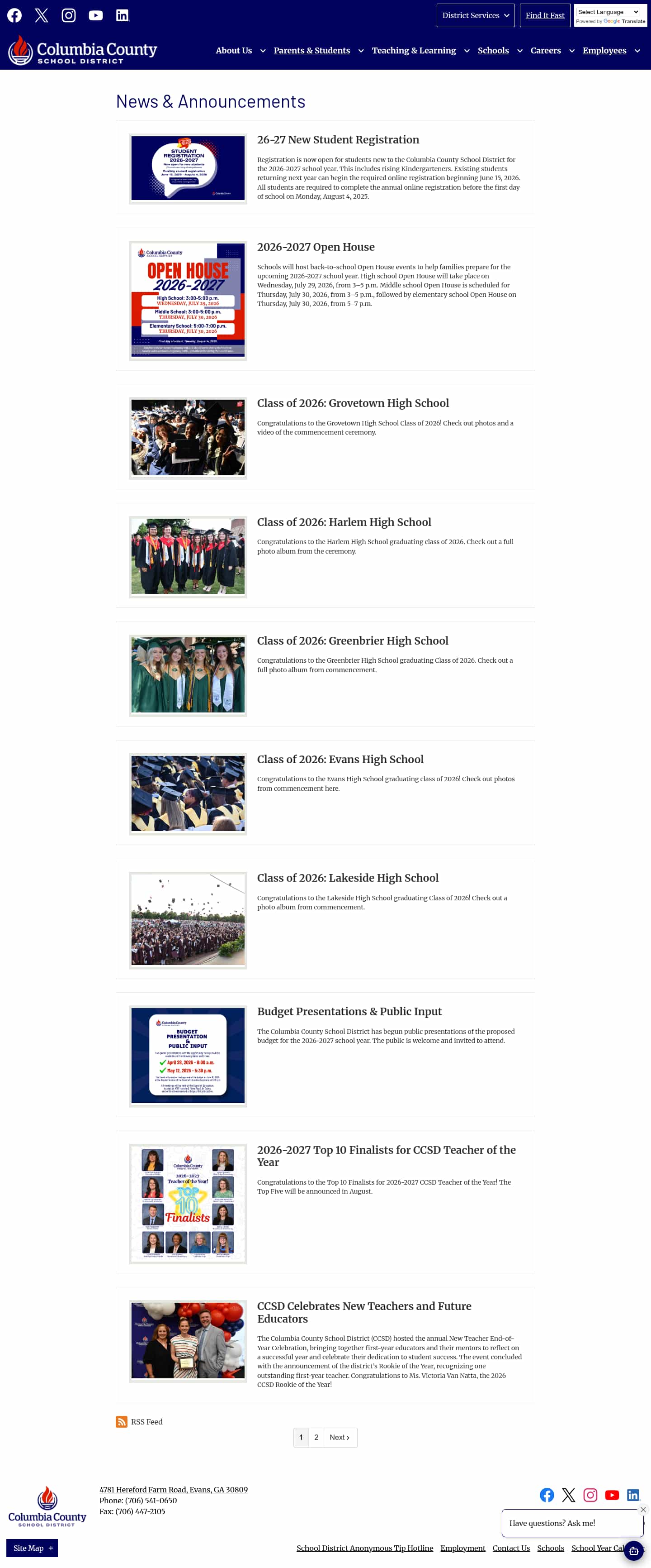 Latest website image capture