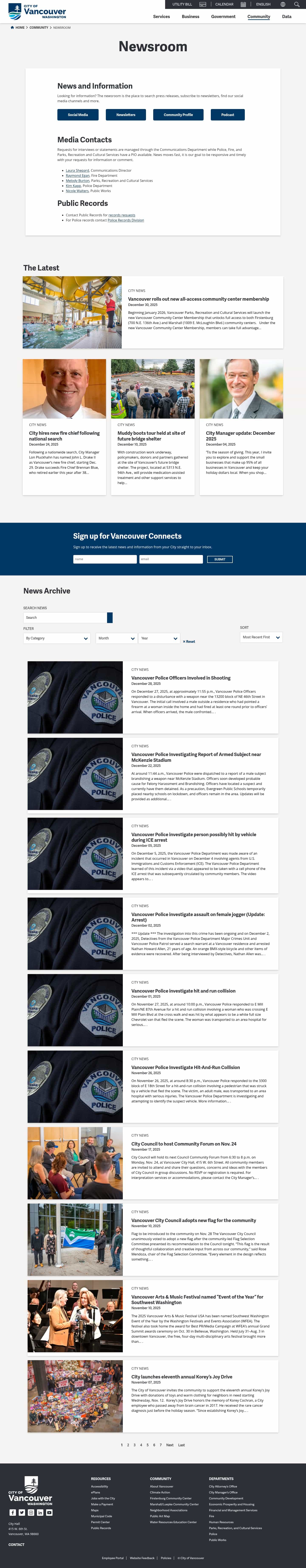 Latest website image capture