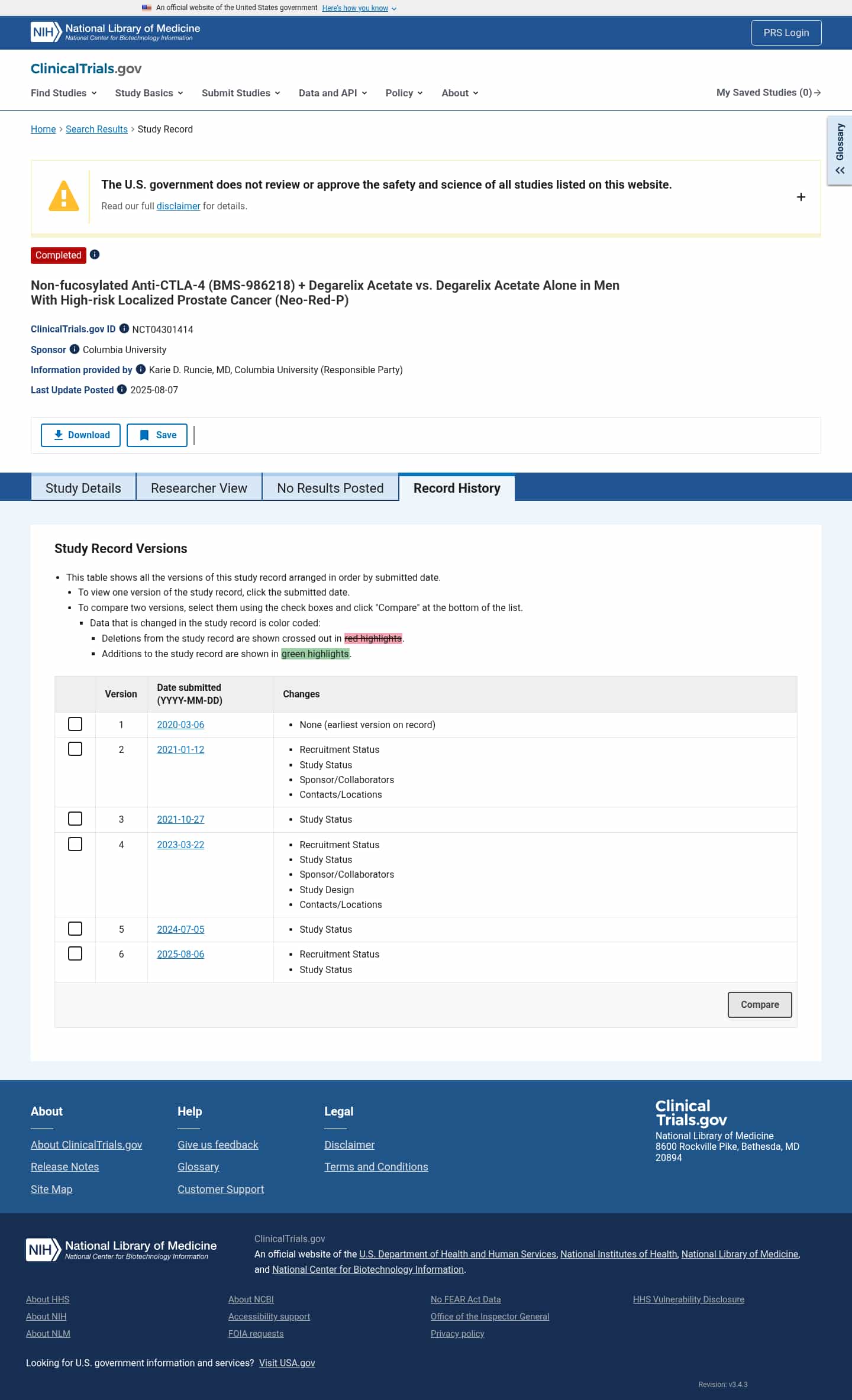 Latest website image capture