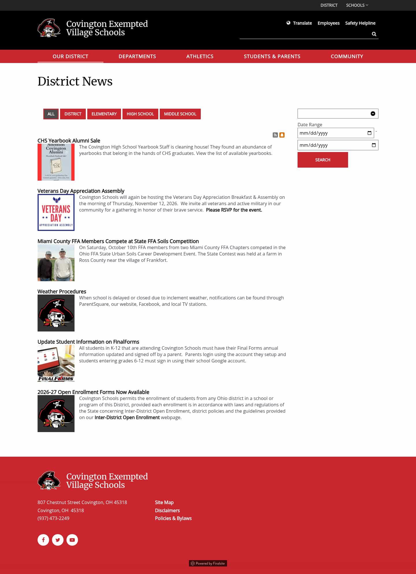 Latest website image capture