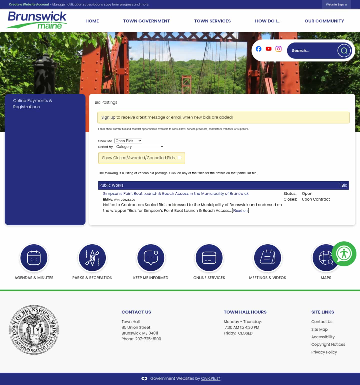 Latest website image capture