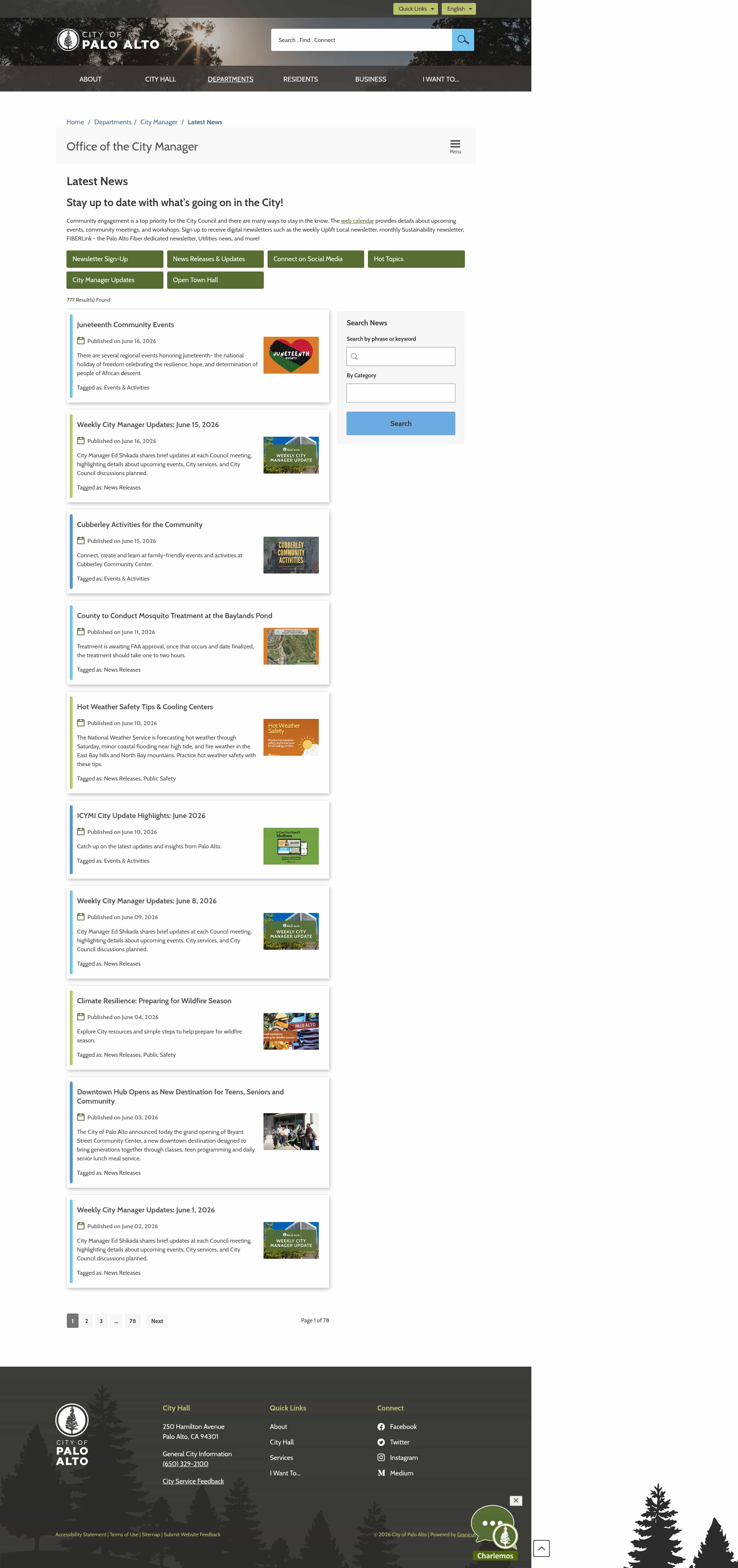 Latest website image capture