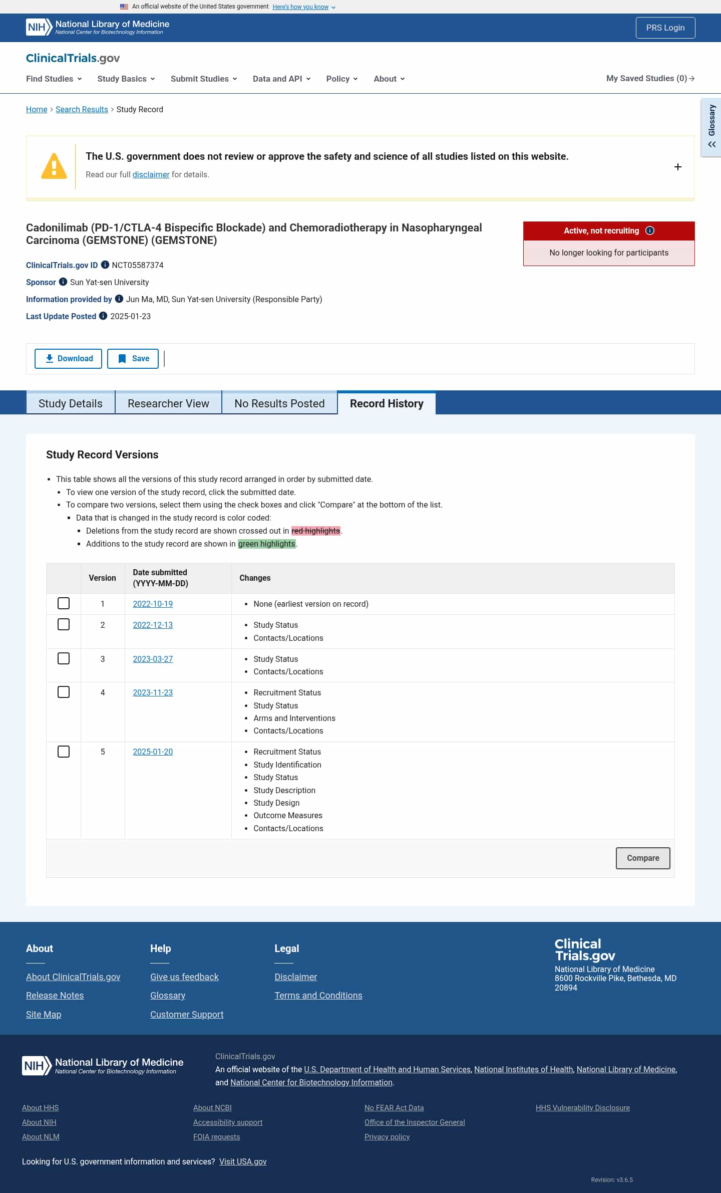 Latest website image capture