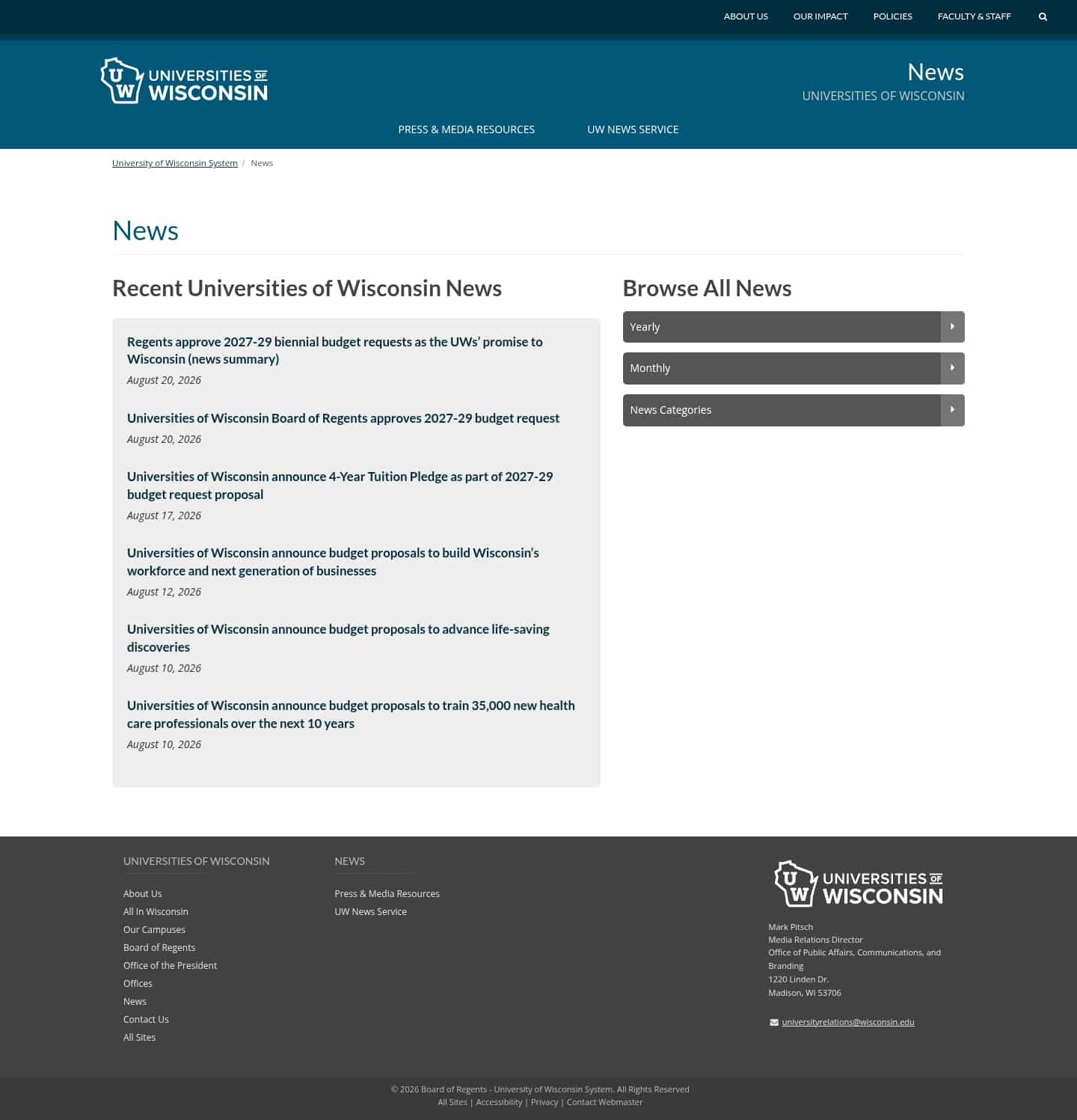Latest website image capture