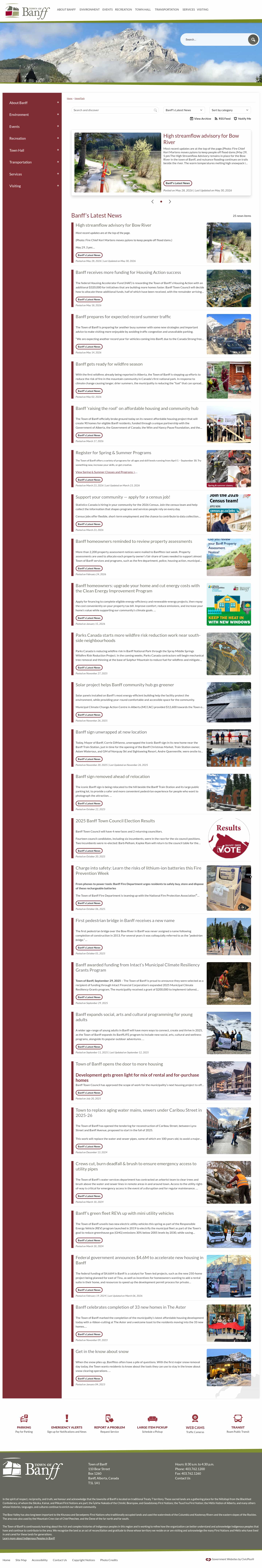 Latest website image capture