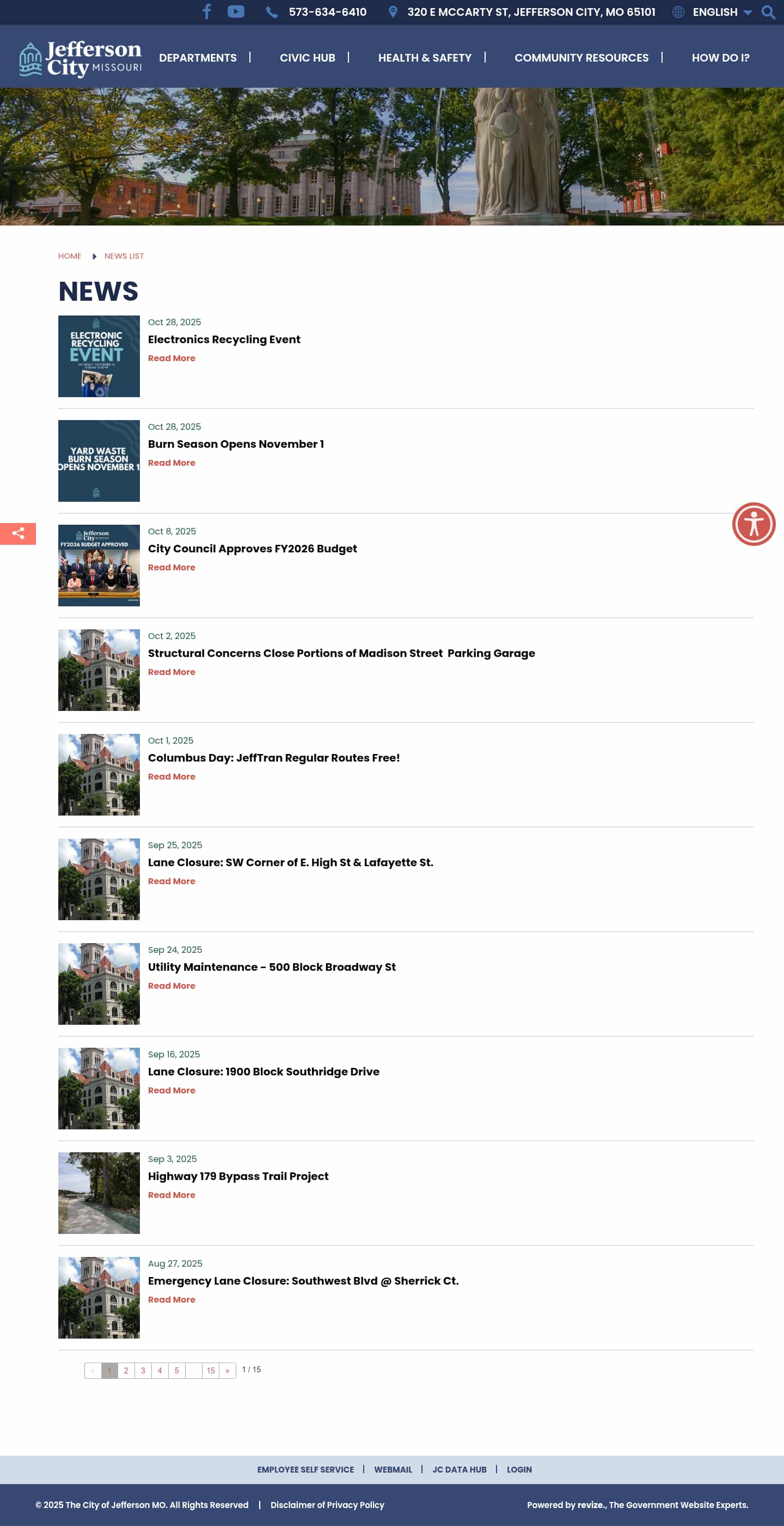 Latest website image capture