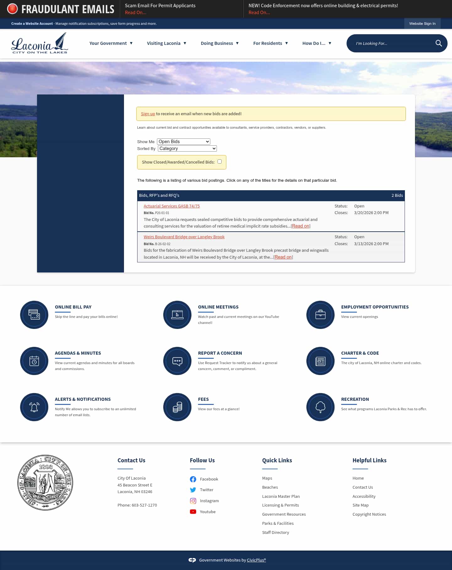 Latest website image capture