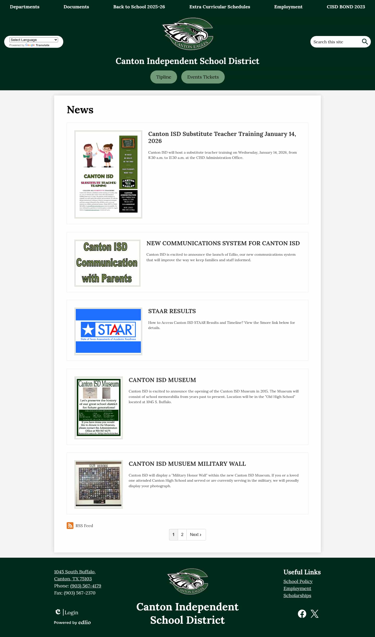 Latest website image capture